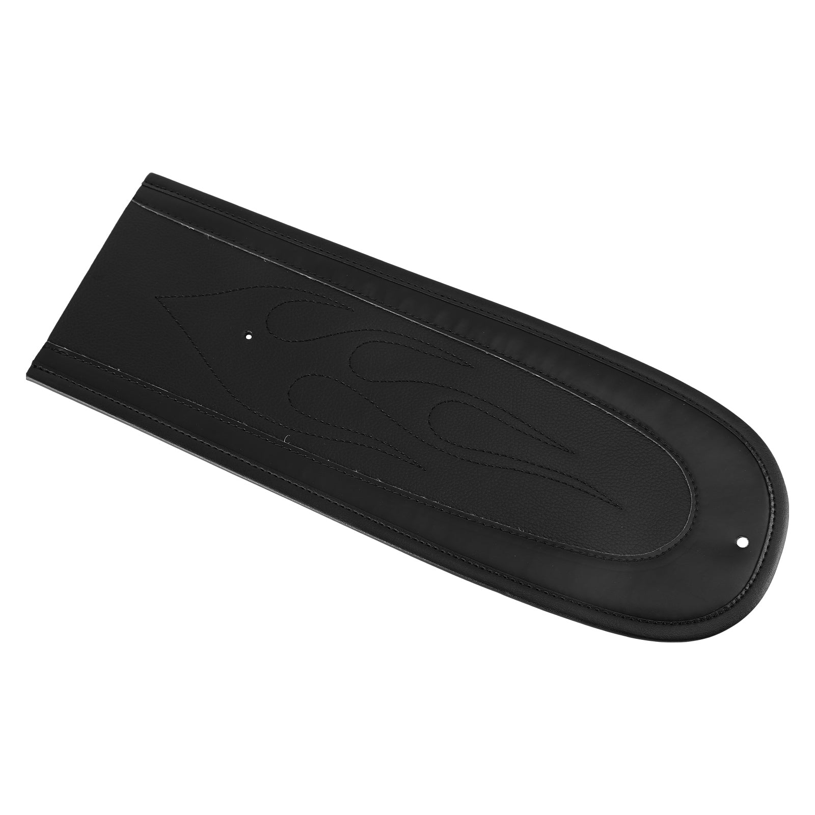 Zadnji usnje obleganje naklona vetrič v črni plamen za dinamični super drsenje