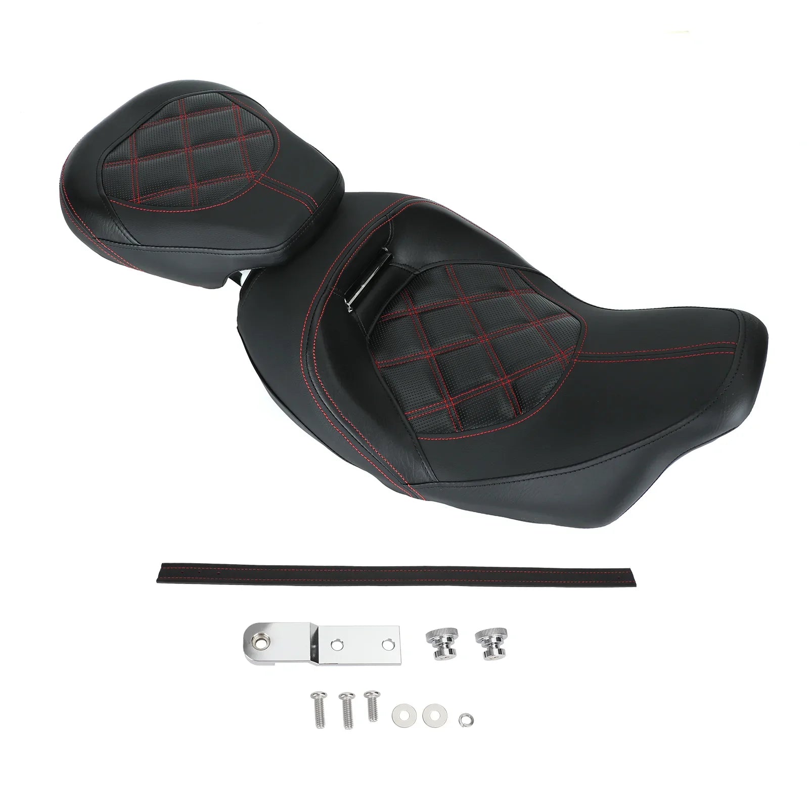 Potniški vozniški sedež, primeren za Harley CVO Touring Road Glide FLT 2009-2021 2020 generic