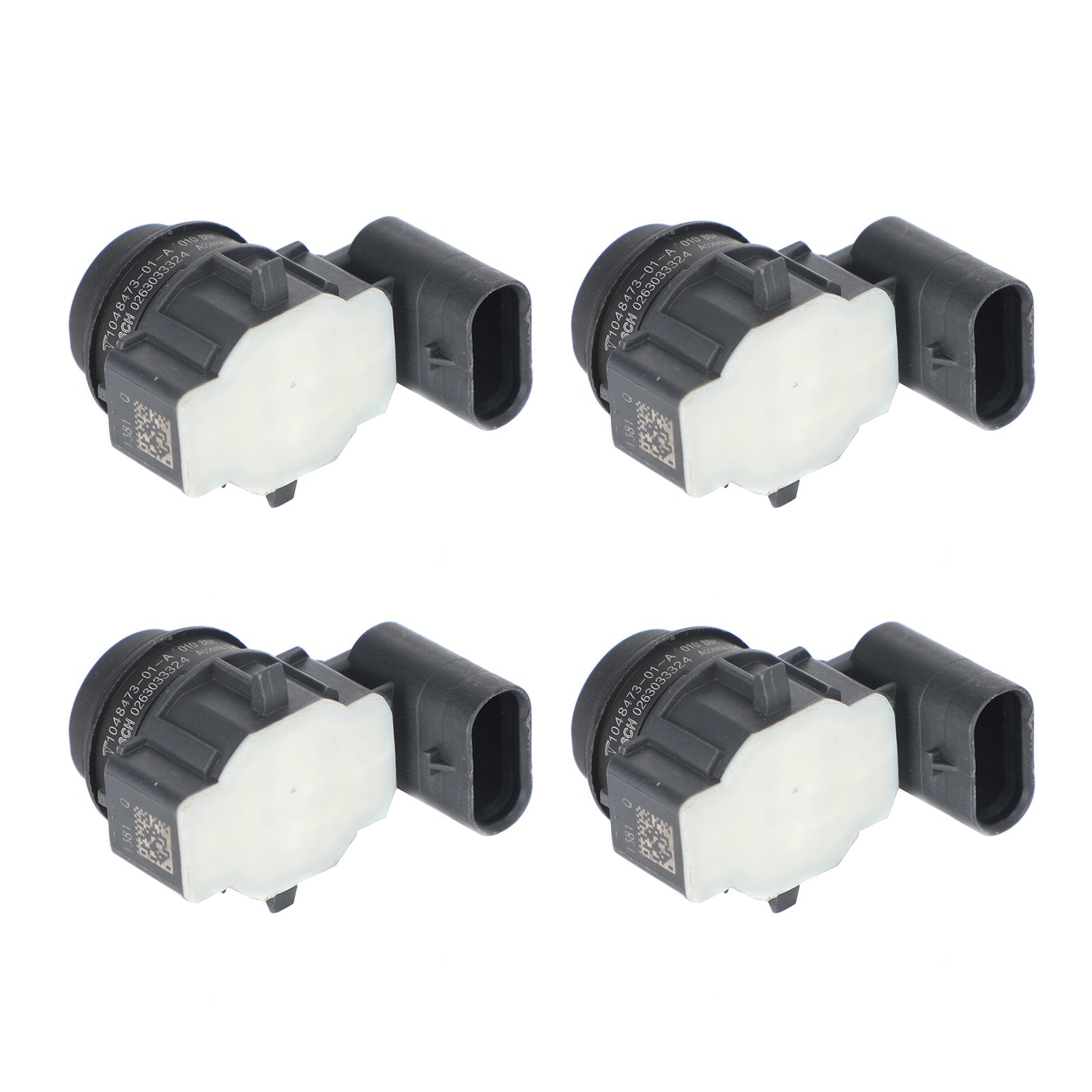 4X Ultrasone PDC-parkeersensor 1048473-01-A voor Tesla Model SX 2014-2016 Generiek