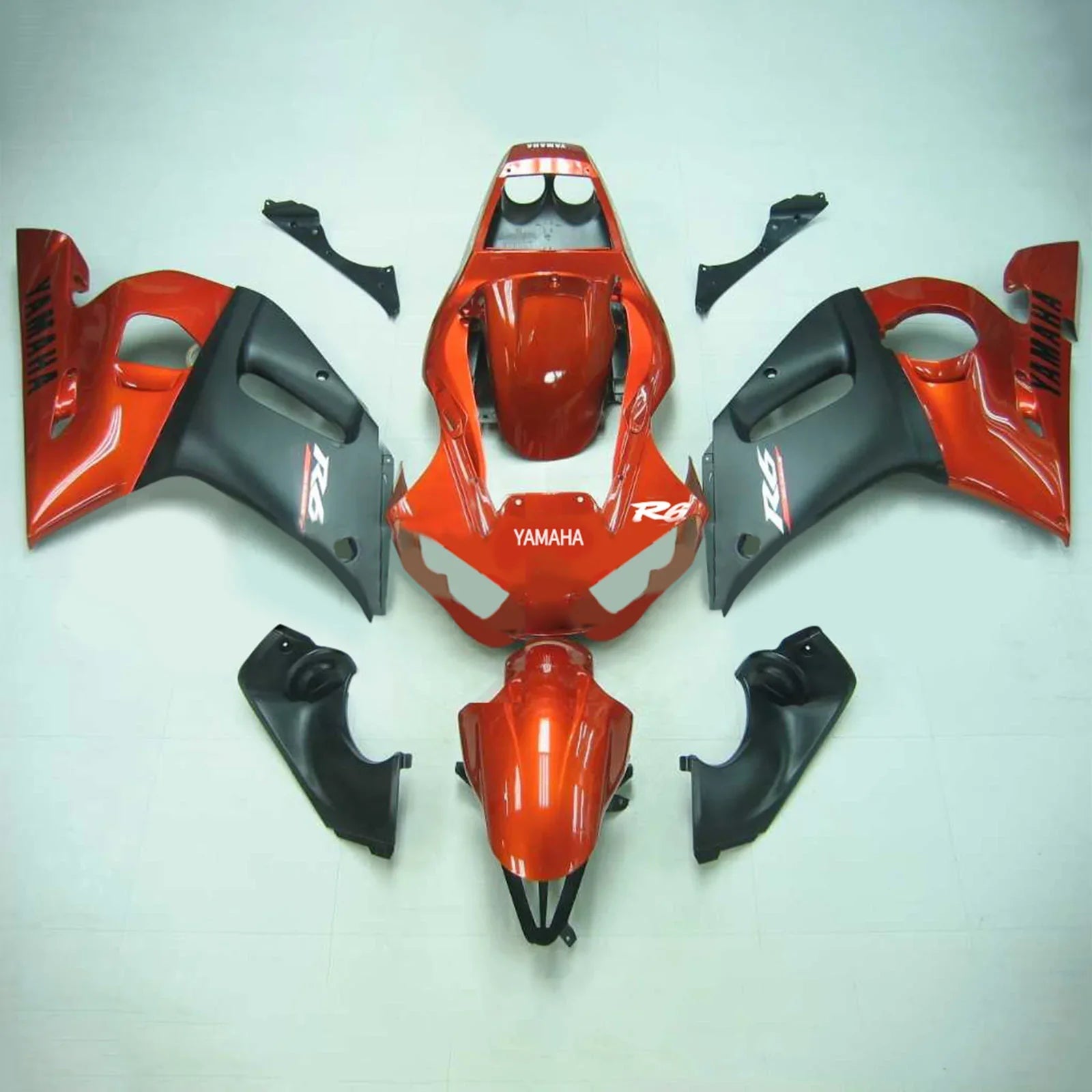 Kit de carenado Amotopart para Yamaha YZF 600 R6 1998-2002 Genérico