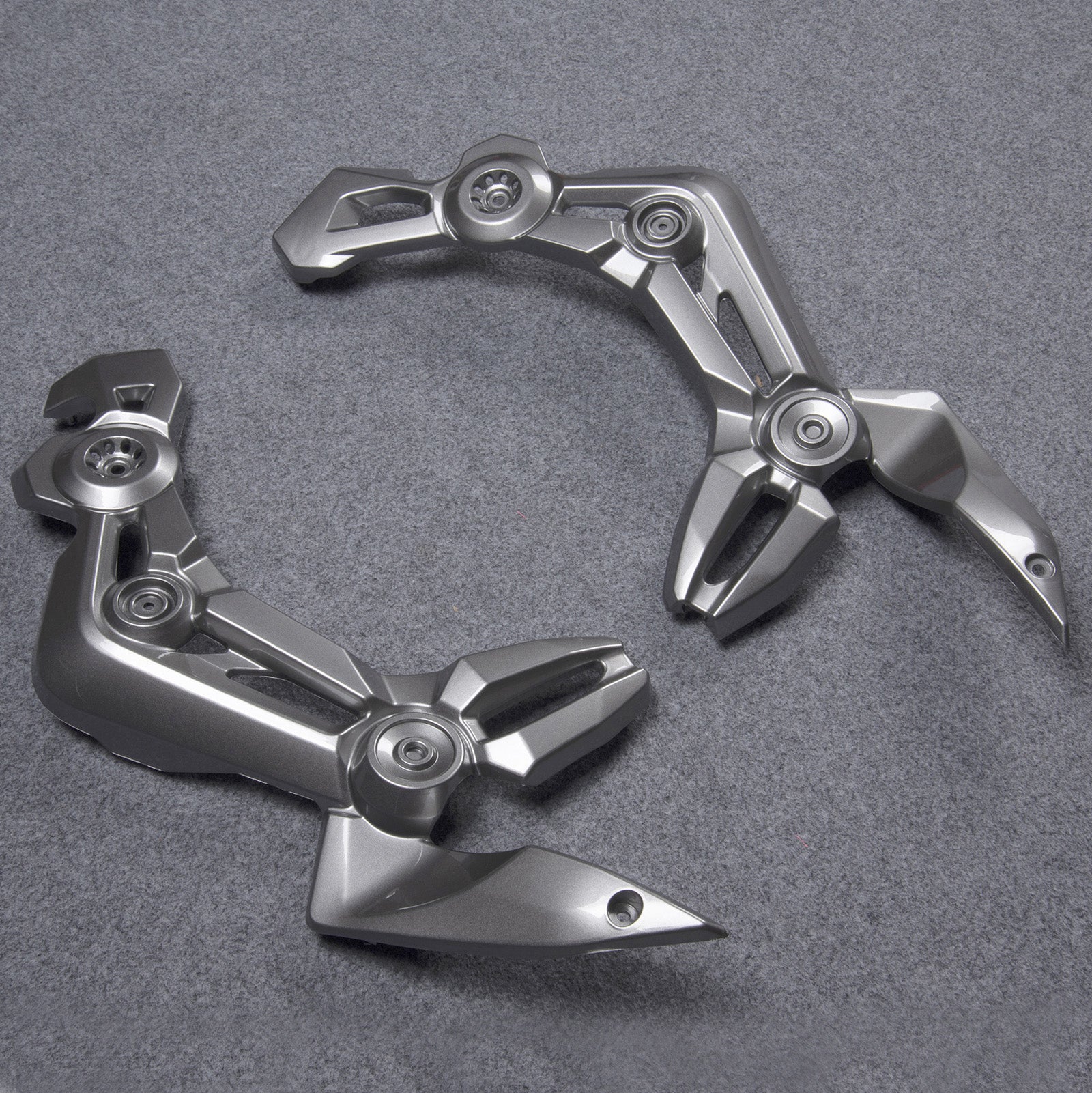 Owiewka Amotopart do Kawasaki Z900 2017-2019 Niebieskie srebrne nadwozie z wtryskiem tworzywa sztucznego