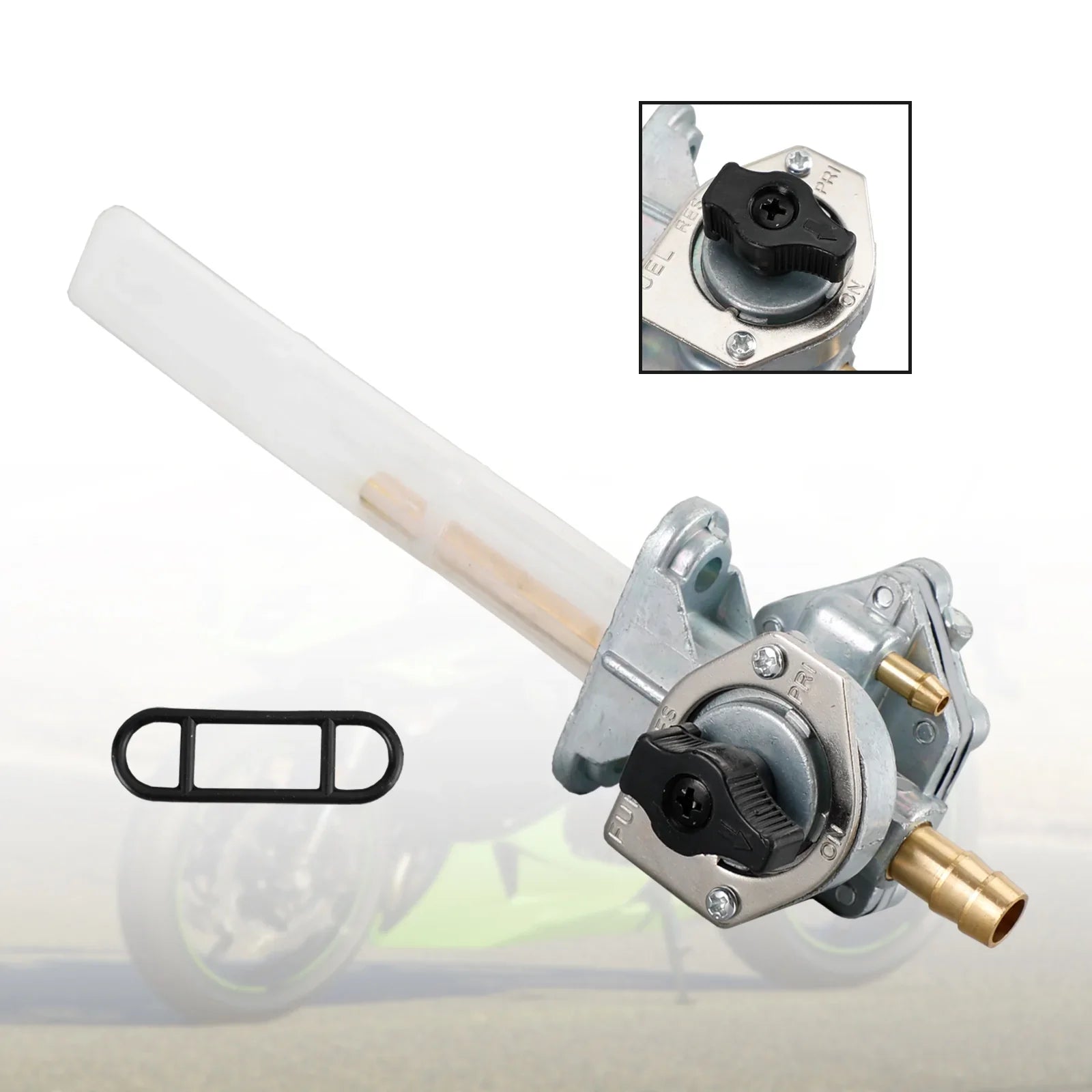 Kawasaki VN400 VN800 Vulcan 51023-1219 Valve de robinet de carburant pour réservoir de gaz Petcock