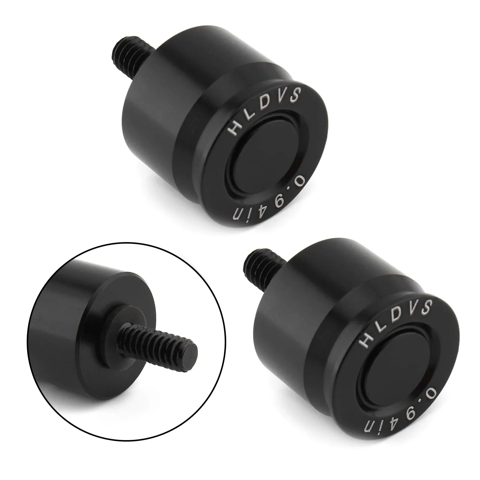 Par de pernos de silla de aluminio para Dyna Softail Sportster Road King Glid