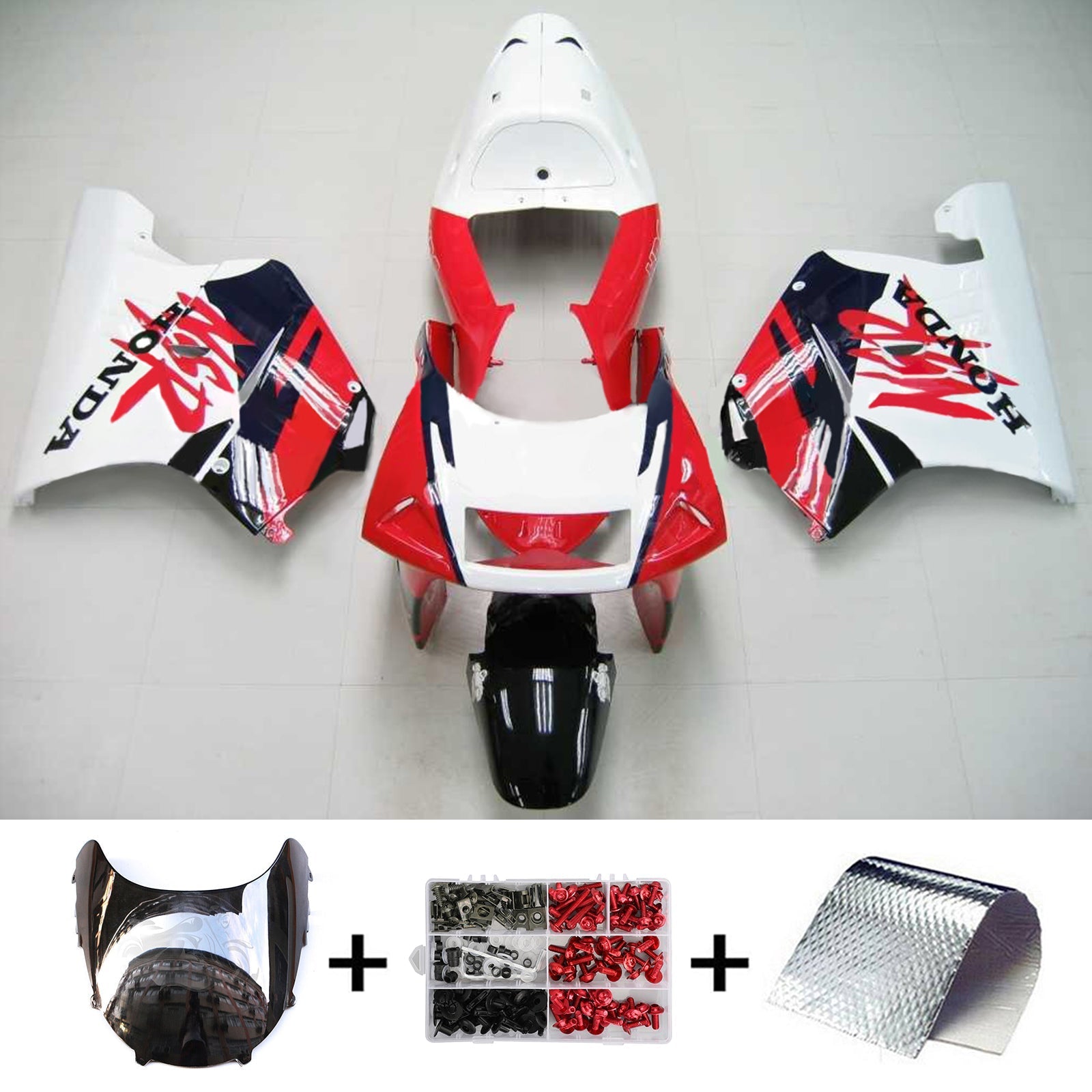 Amotopart Honda NSR250 PGM-4 1994-1996 Korirakenne ABS-muovi
