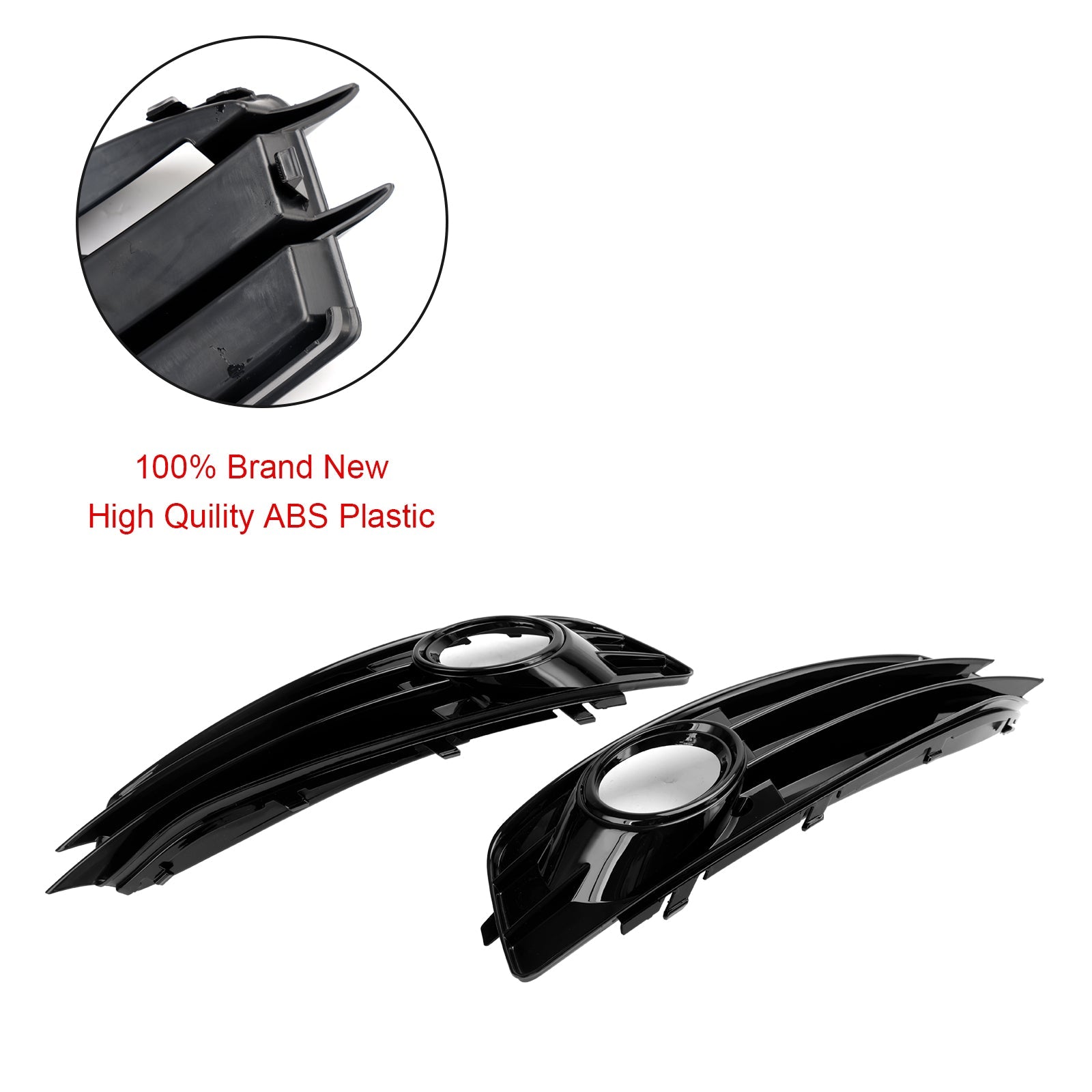 Audi A3 8P S-Line 2009-2012 Mistlampgrille vooronderbumper