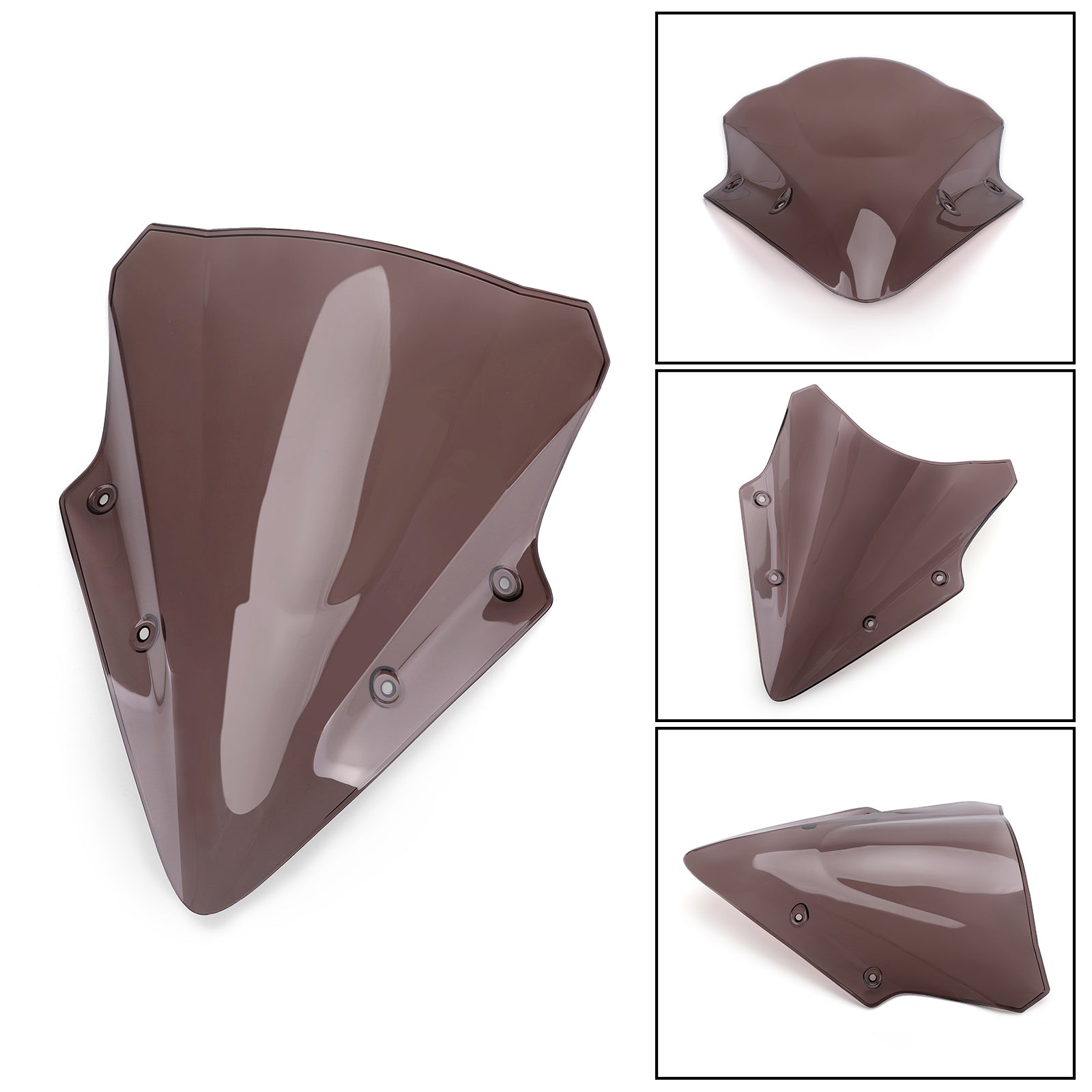 Parabrezza di plastica ABS per moto kawasaki Ex650 ninja 650 17-18 b generico