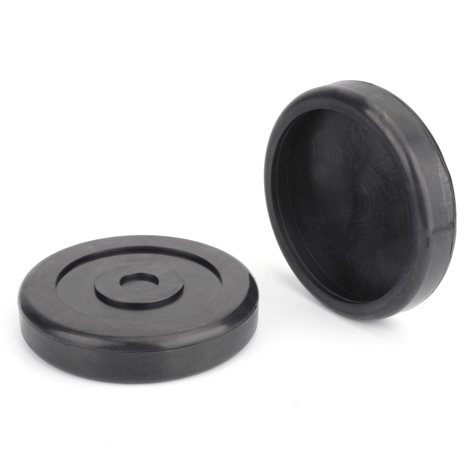 Almohadillas redondas de goma para brazo para elevador BENDPAK Elevador DANMAR Juego de 4 HD Slip On #5715017 Genérico