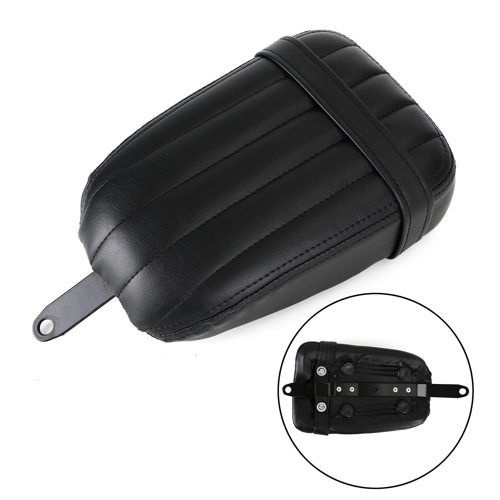 Sillín De Asiento De Pasajero Trasero Para Softail Slim Flsl Street Bob Fxbb 18-21 Genérico