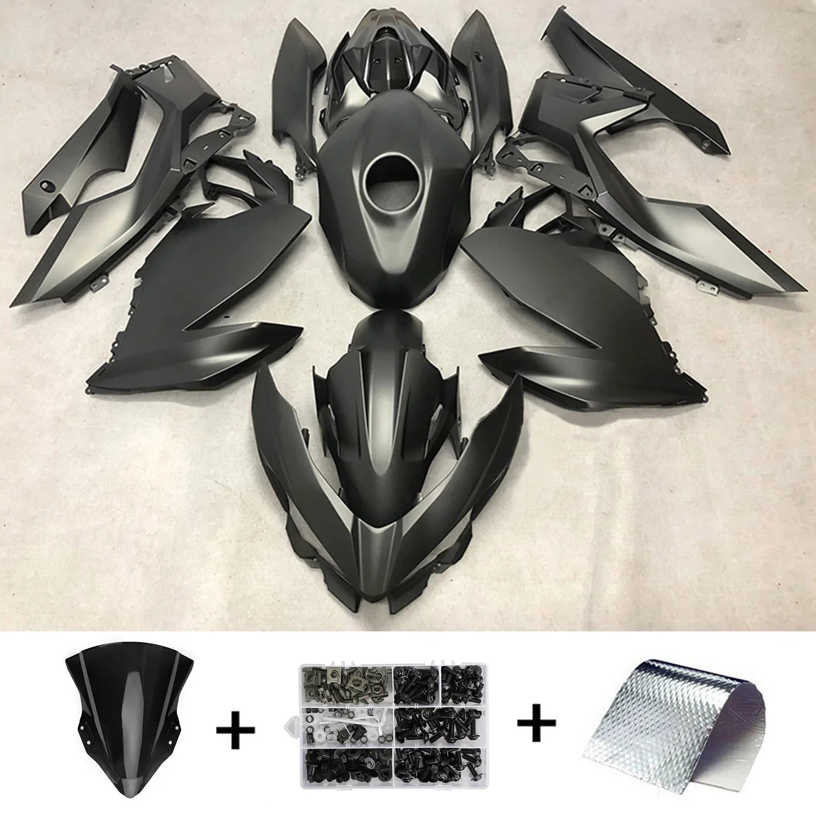Amotopart Kawasaki EX400/Ninja400 suojasarja 2018-2023