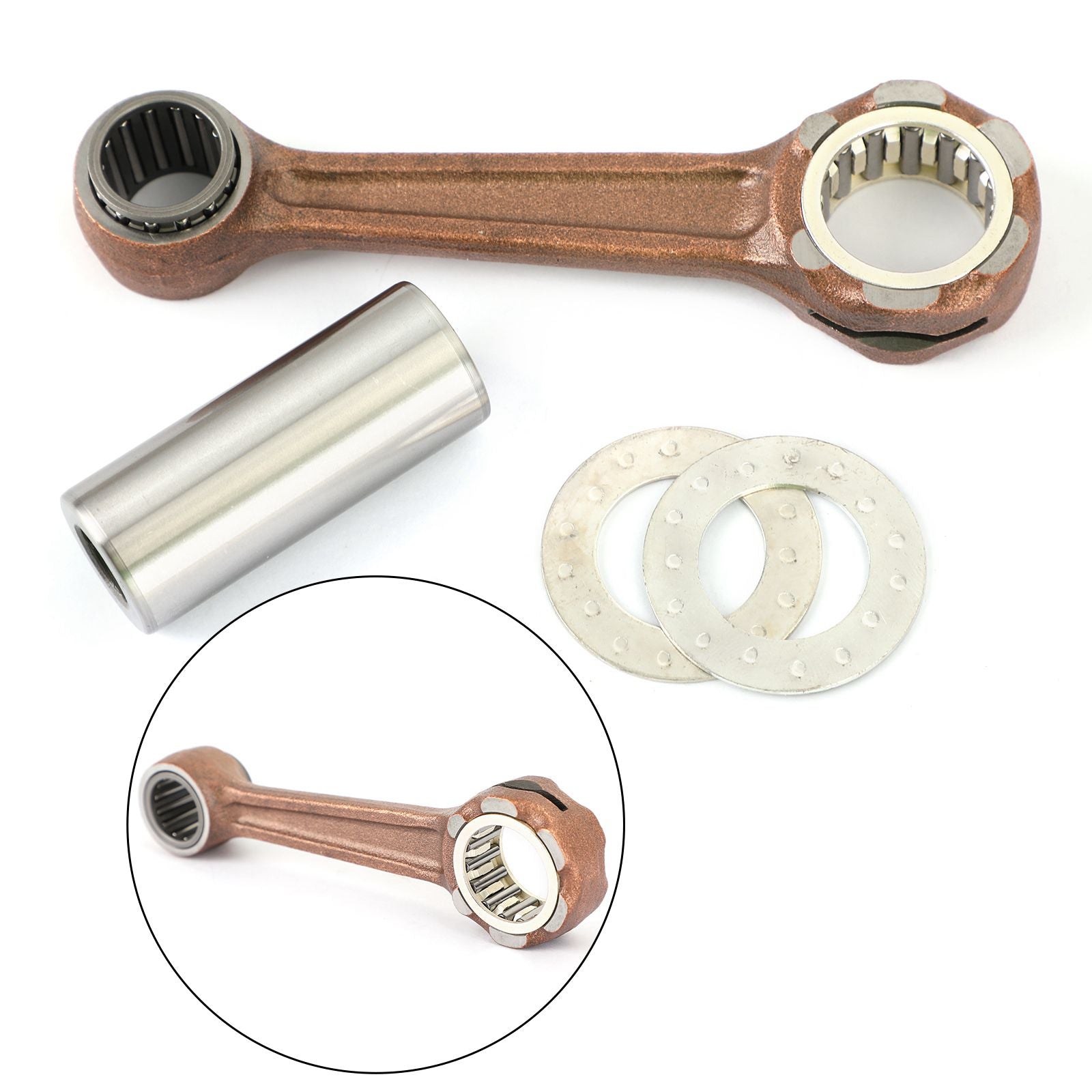 Drijfstangset voor Yamaha 1V0-11651-00 DT125 2002-2017 DT175 1991-2014 Generiek