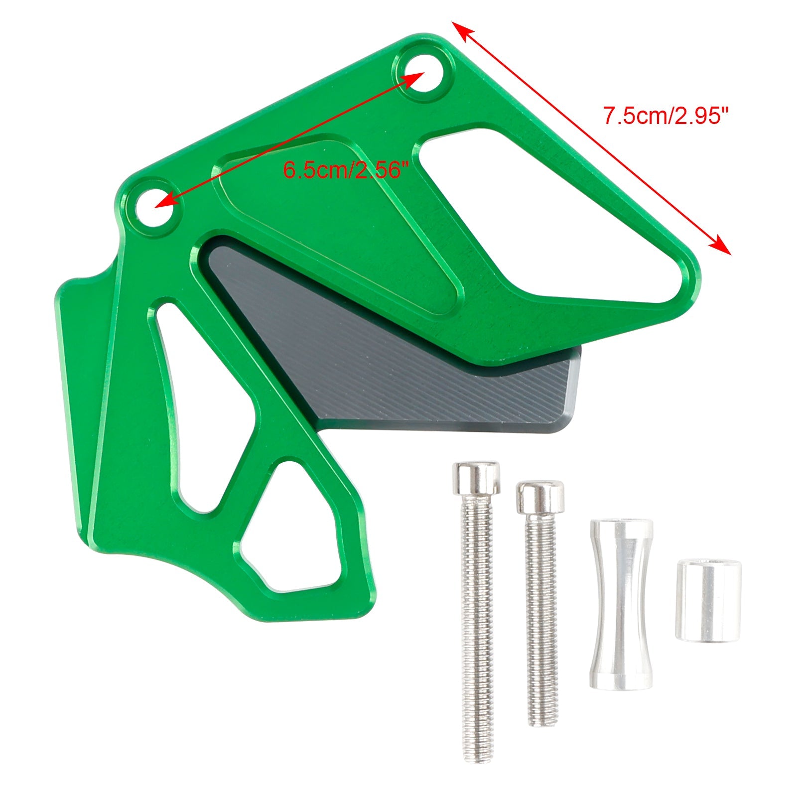 Przedni łopatki Ochraniacza łańcucha pokrywki, dla Kawasaki KLX250 2013 - 2023