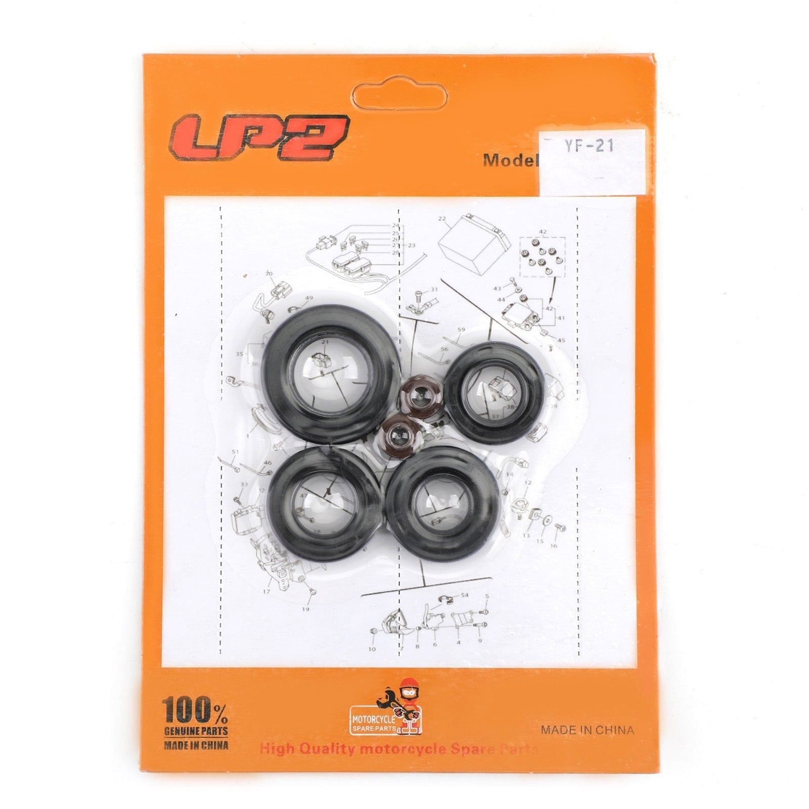 Honda CB100 SL100 XL100 CB125S CL100 Motoroliekeerringset 6-delige pakkingen