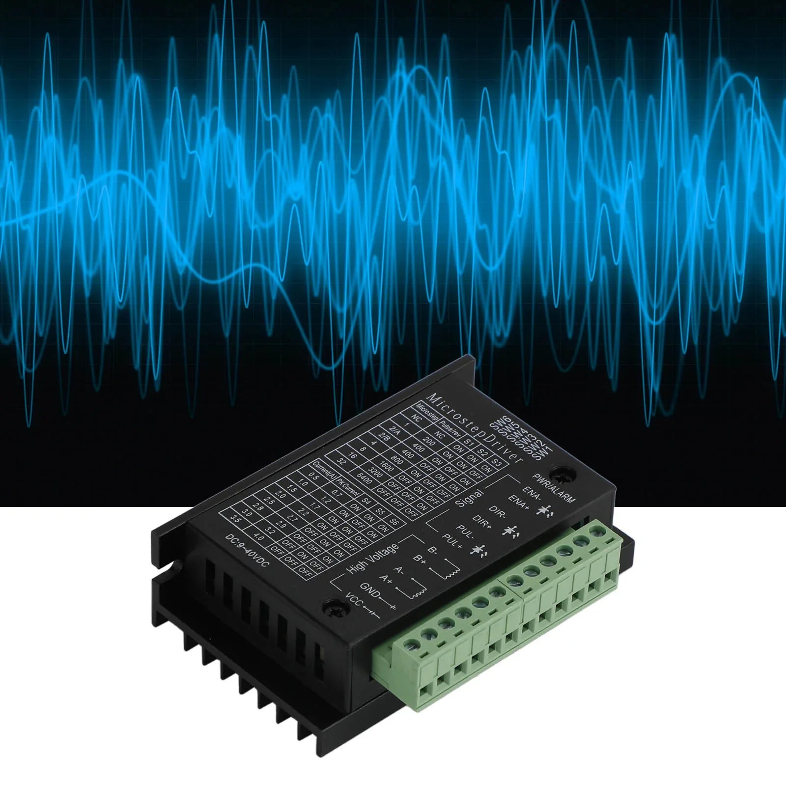 Controlador de motor paso a paso TB6600 4A DC9-40V para motor Nema 17 Nema 23 42/57/86