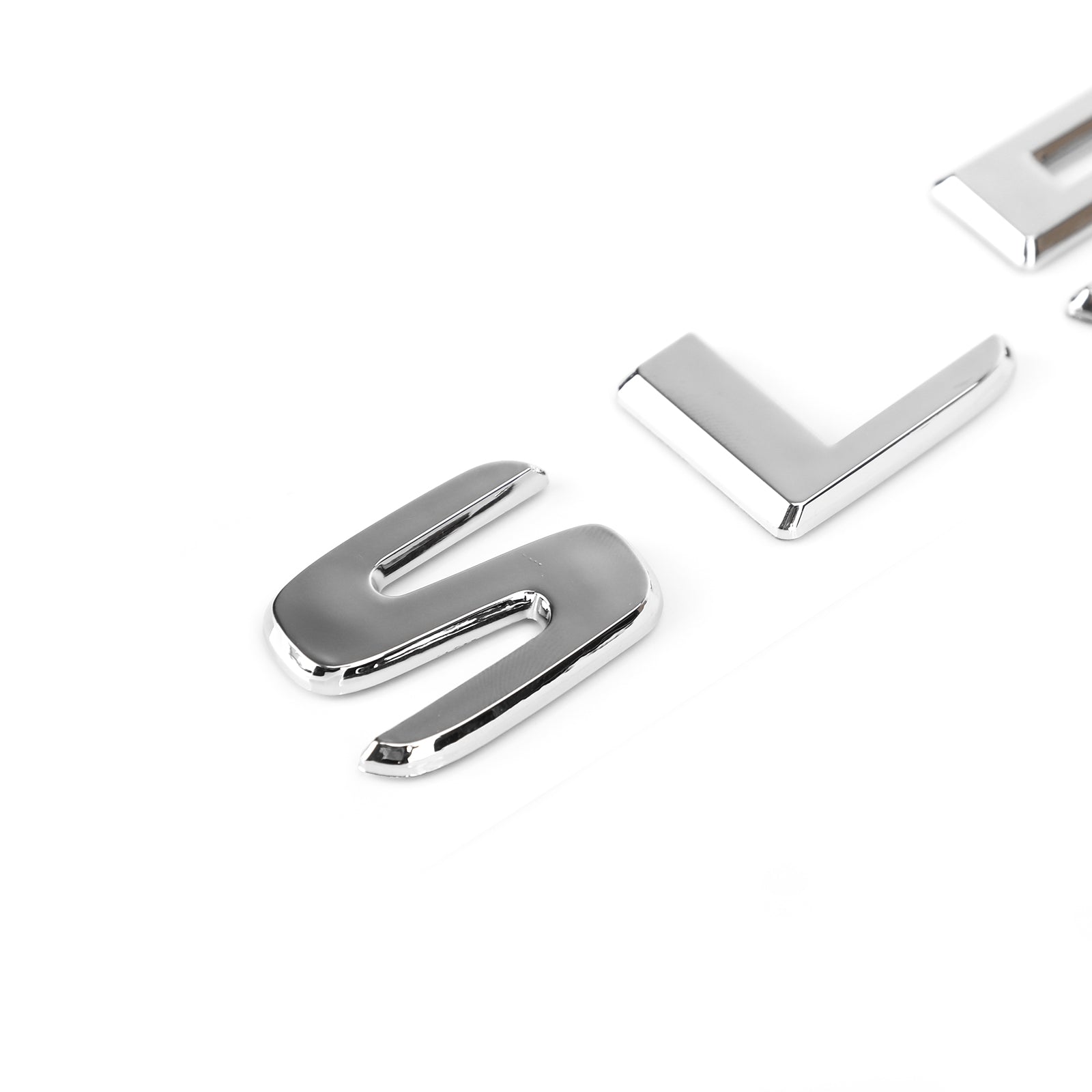 Chromowany znaczek z logo tylnego bagażnika Litera Sl 500 dla Mercedesa R230 R231 Sl Sl500 Generic