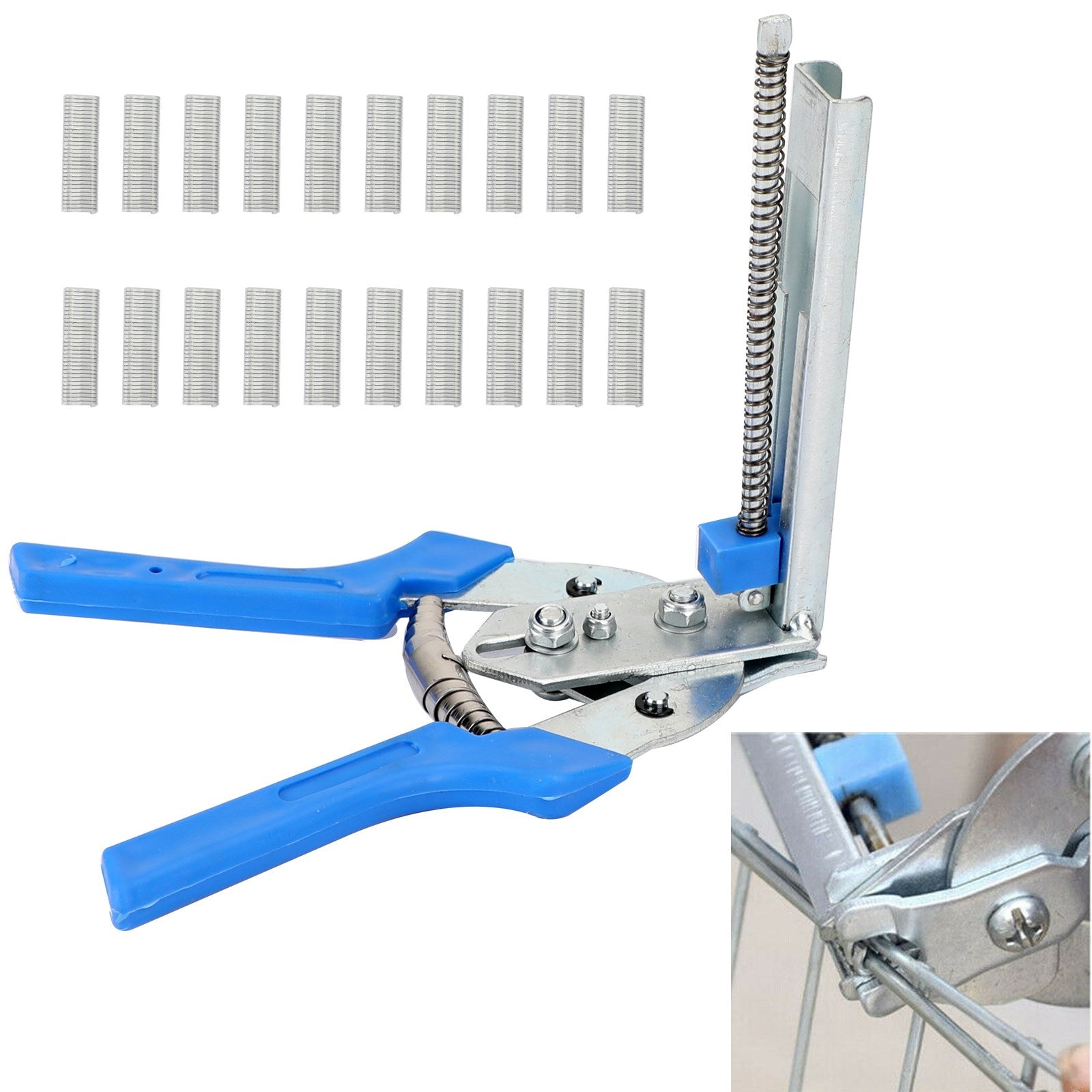 Hog Ring Pihdit ja Pihdit 600xM Leuat Työkalu niitit Kanaverkkolankahäkki