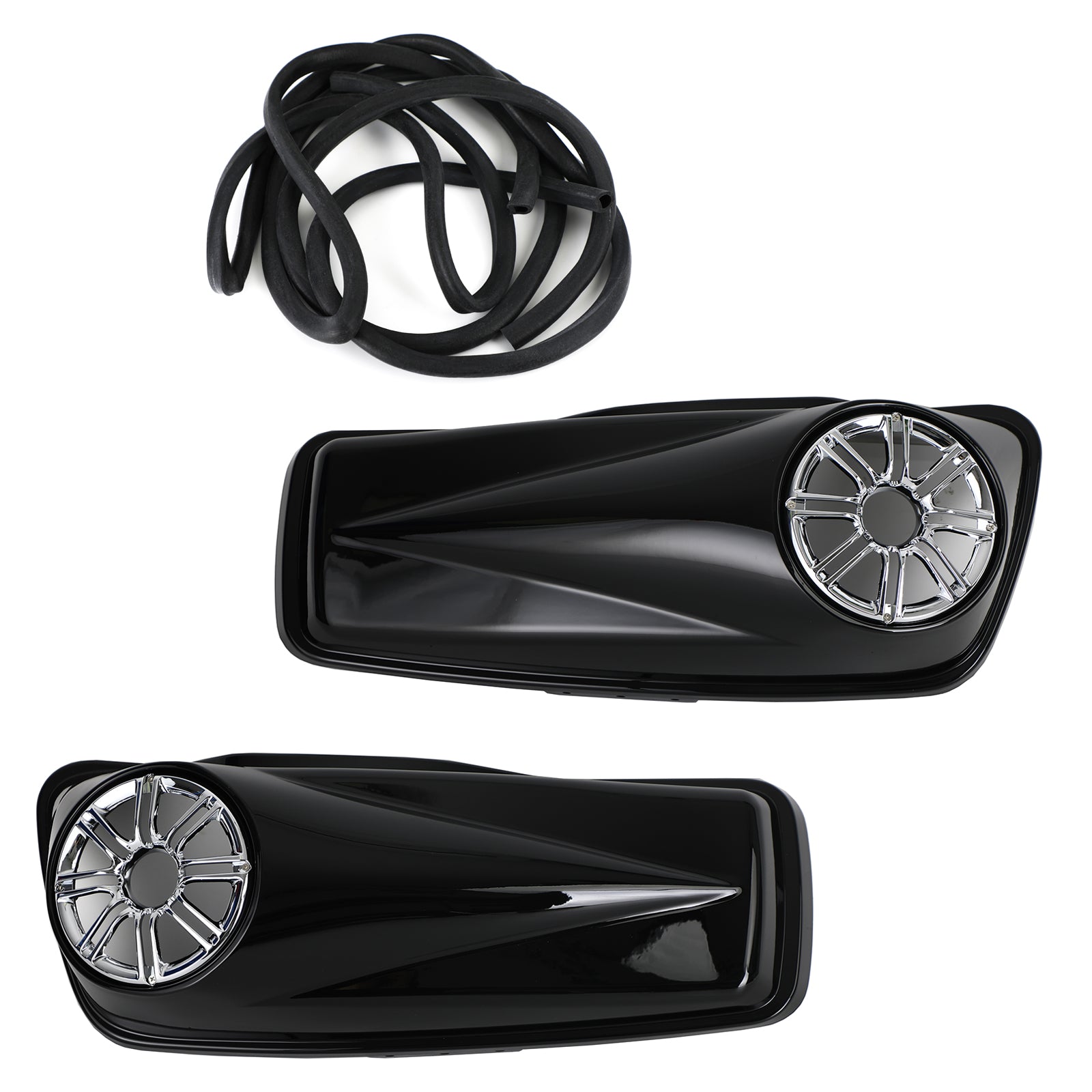 6.5" voor zadeltasdeksels en hardwarepakking Harley Touring Street Electra Glide 2014-2020 Generiek