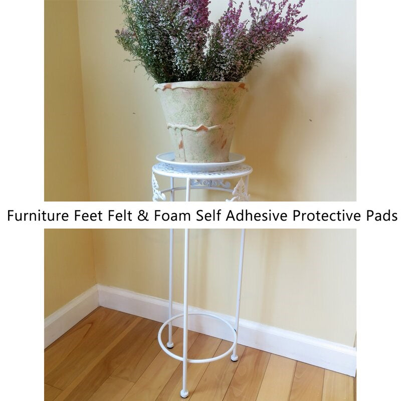 120 sztuk samoprzylepnych, odpornych na zarysowania podkładek filcowych