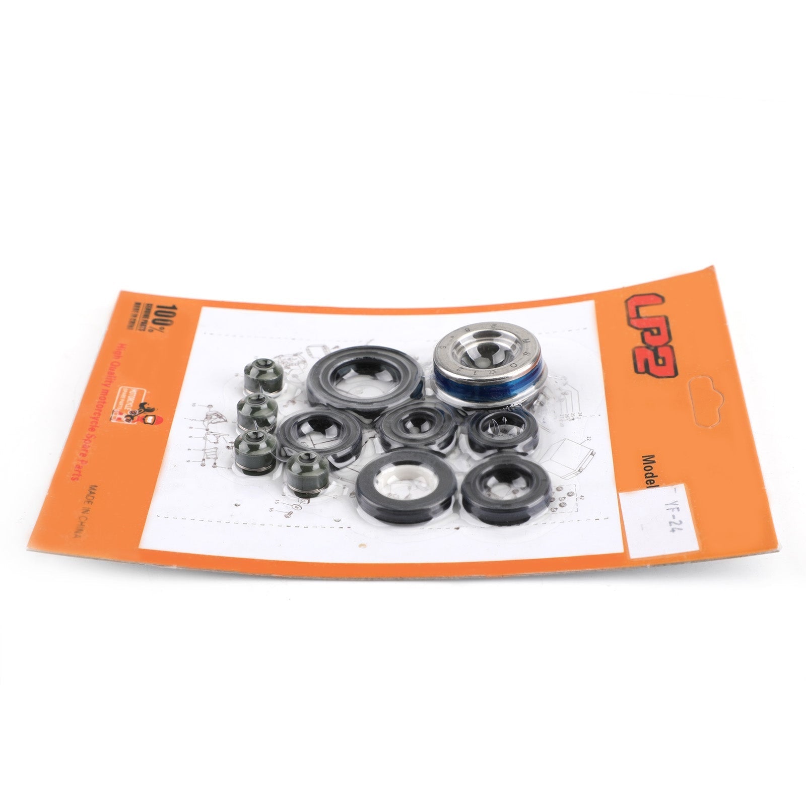 11pcs Motoroliekeerringset voor Honda XL125V XLV125 01-10 VT125C Shadow 99-08 Generiek