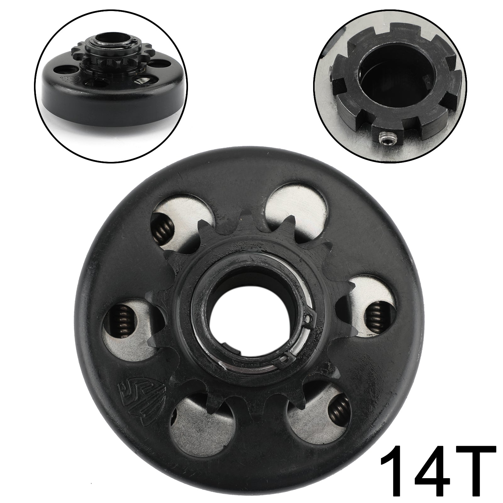 Frizione centrifuga Go Kart 13HP 1 pollice alesaggio 14T 14 denti per catena 40 41 420