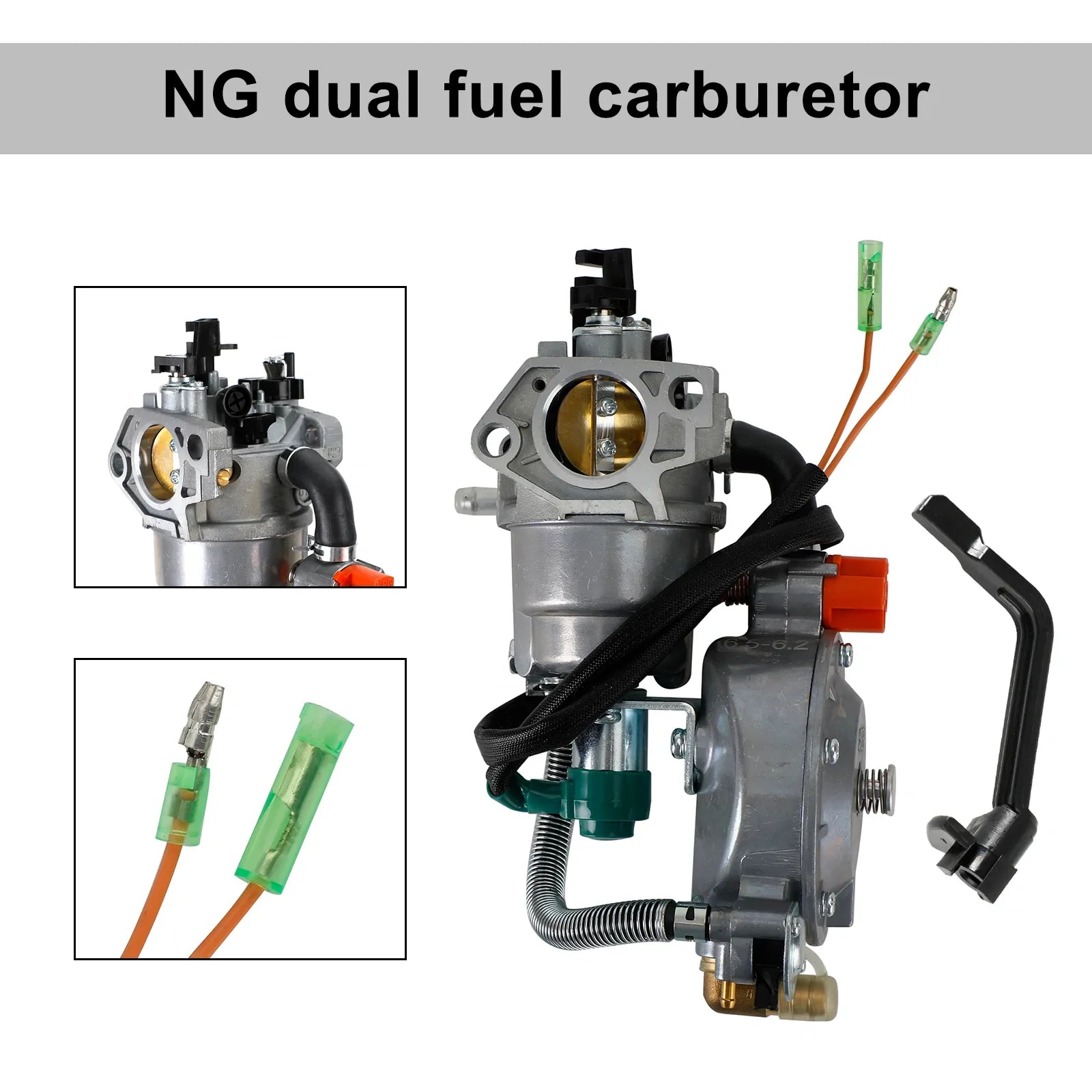 Carburateur pour Harbor Freight Predator 6500 5500 8250 Générateur LPG NG Dual Fuel