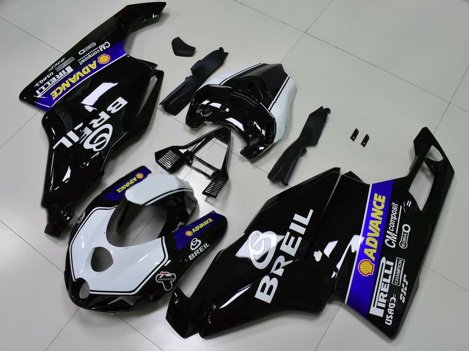 Zestaw karoserii Amotopart Fairing ABS do Ducati 999 749 2005 2006 Generic
