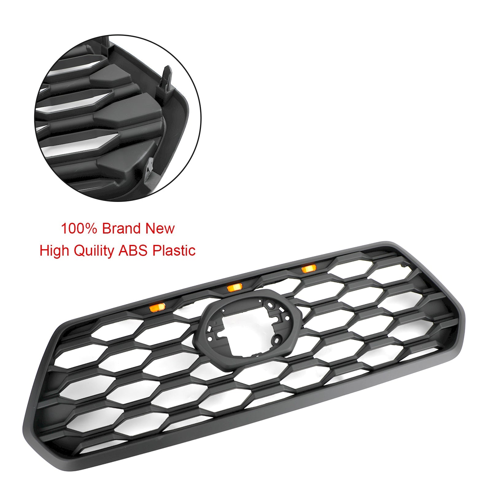 Toyota Tacoma 2018-2023 Style Style Bumper Grid z LED lučjo