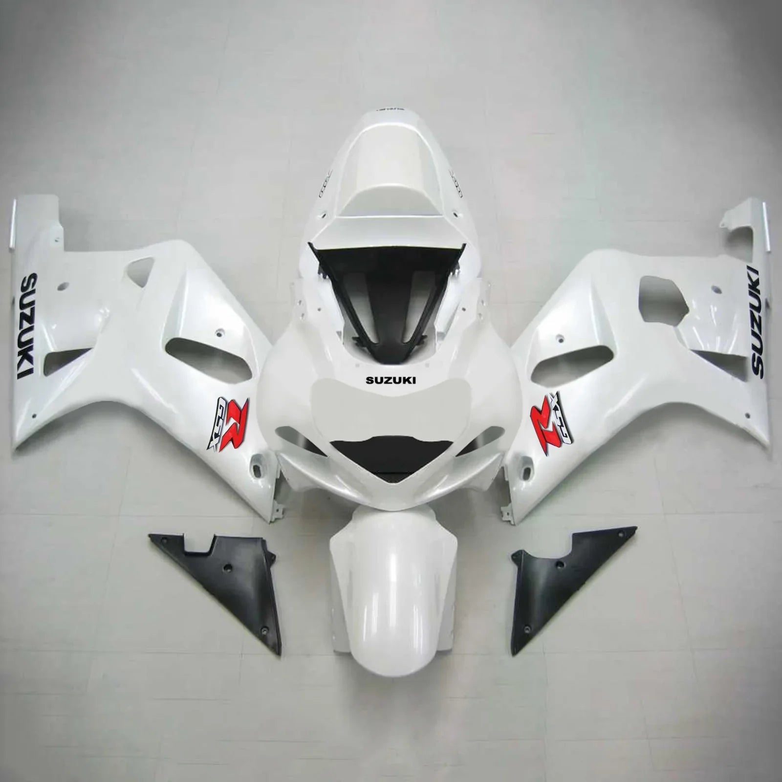 Amotopart Suzuki GSXR750 2001-2003 Kit carenatura carrozzeria in plastica ABS