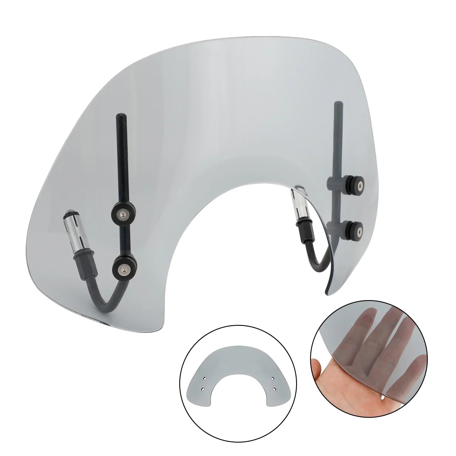 Vespa Primavera 150 2014-2021pare Kratko vetrobransko steklo