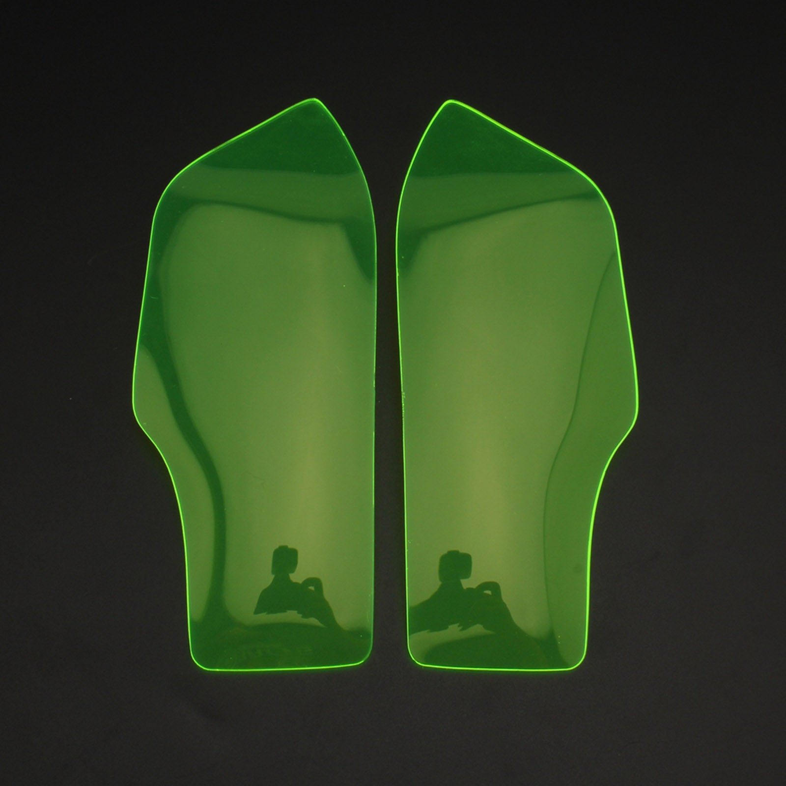 Honda Adv 150 2019-2020 -sovellukseen sopivan etuvalojen suojaava kansi geneerinen savu