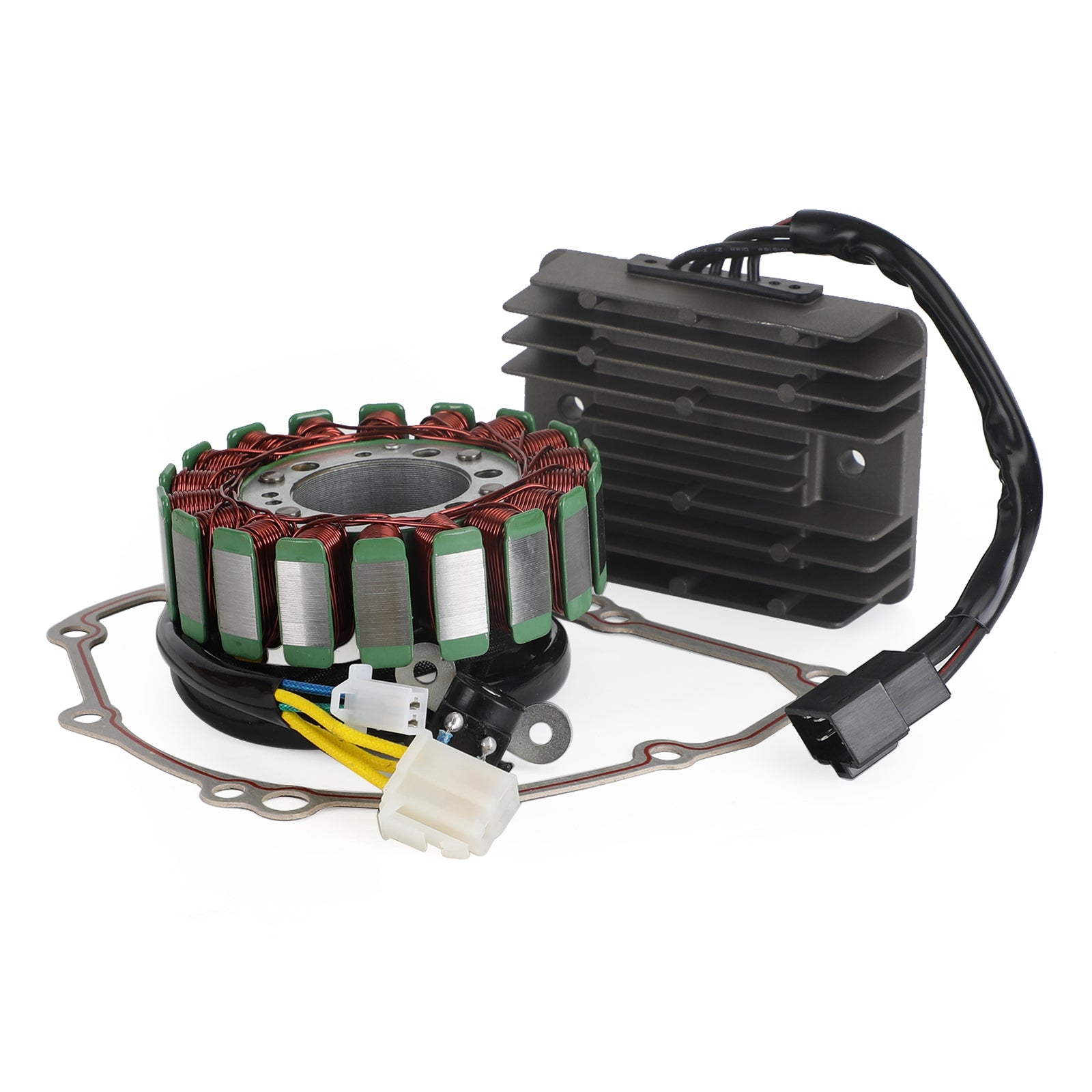 Suzuki Hayabusa GSX1300R 99-07 Magneto Stator + Regelaar Gelijkrichter + Pakking