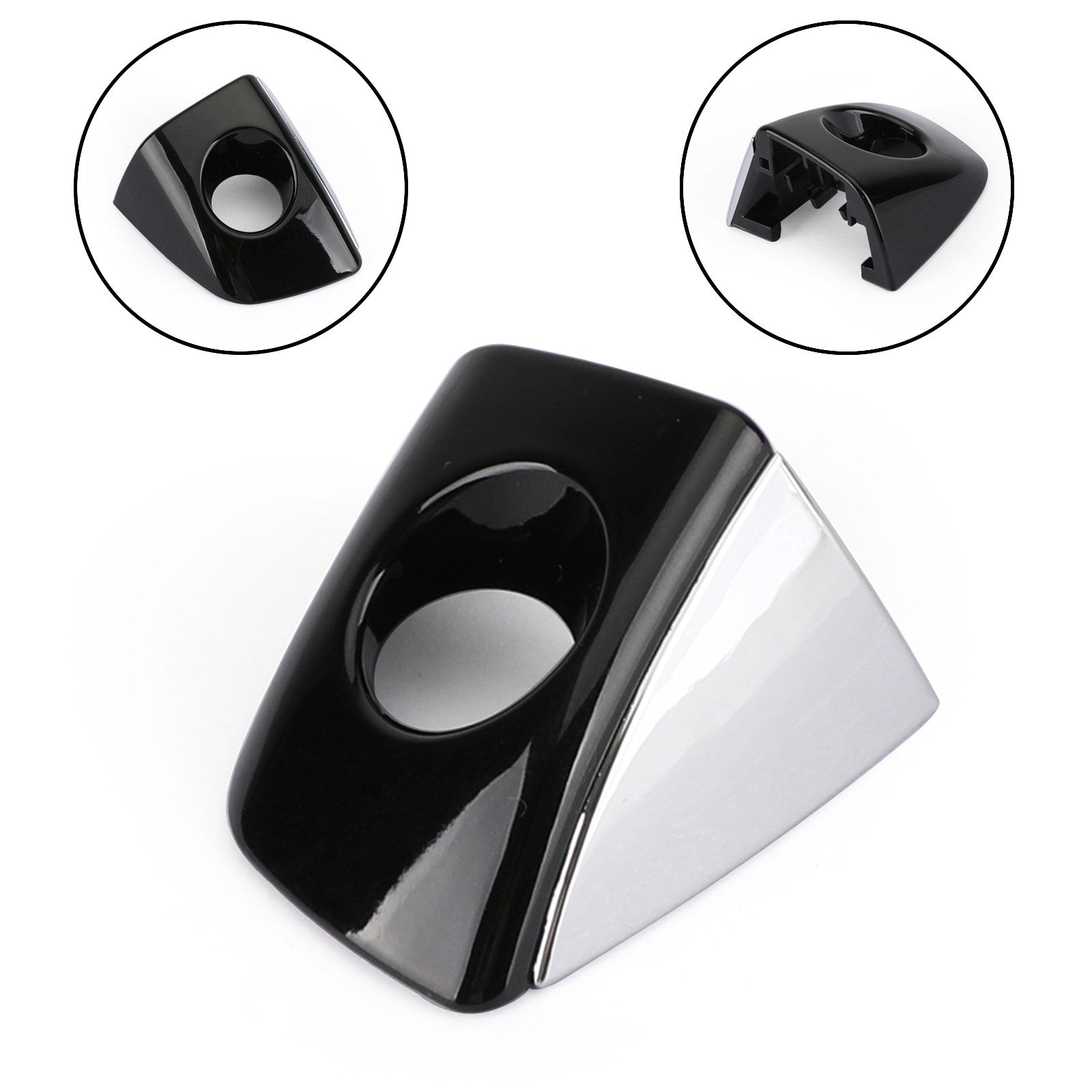 AUDI A6 A7 Edessä vasen kromikorkki ovenkahvan avaimenreiän kansi 4H1837879B