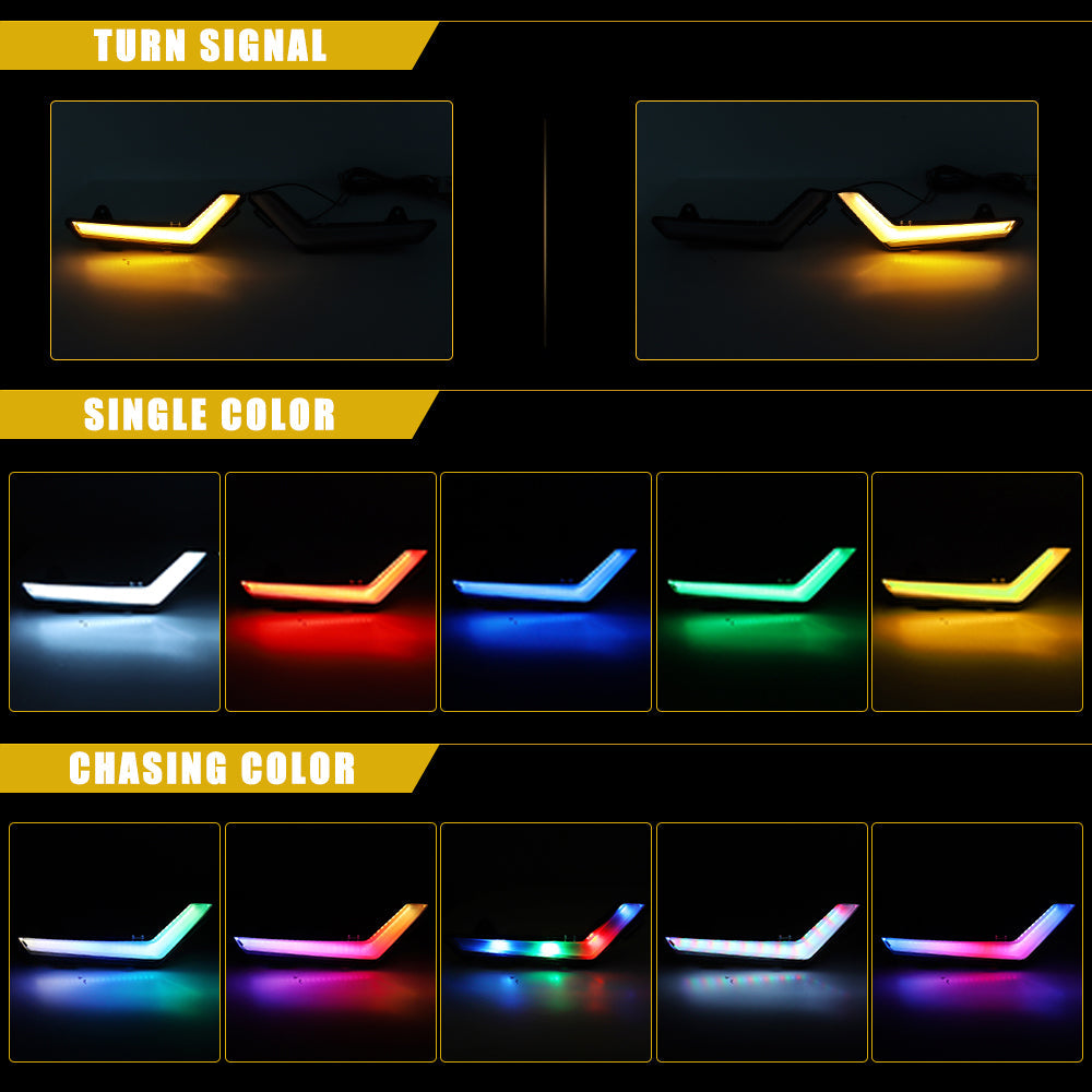 LED Podpis lučka RGB za poveljnika Can-AM Max 2020-2023