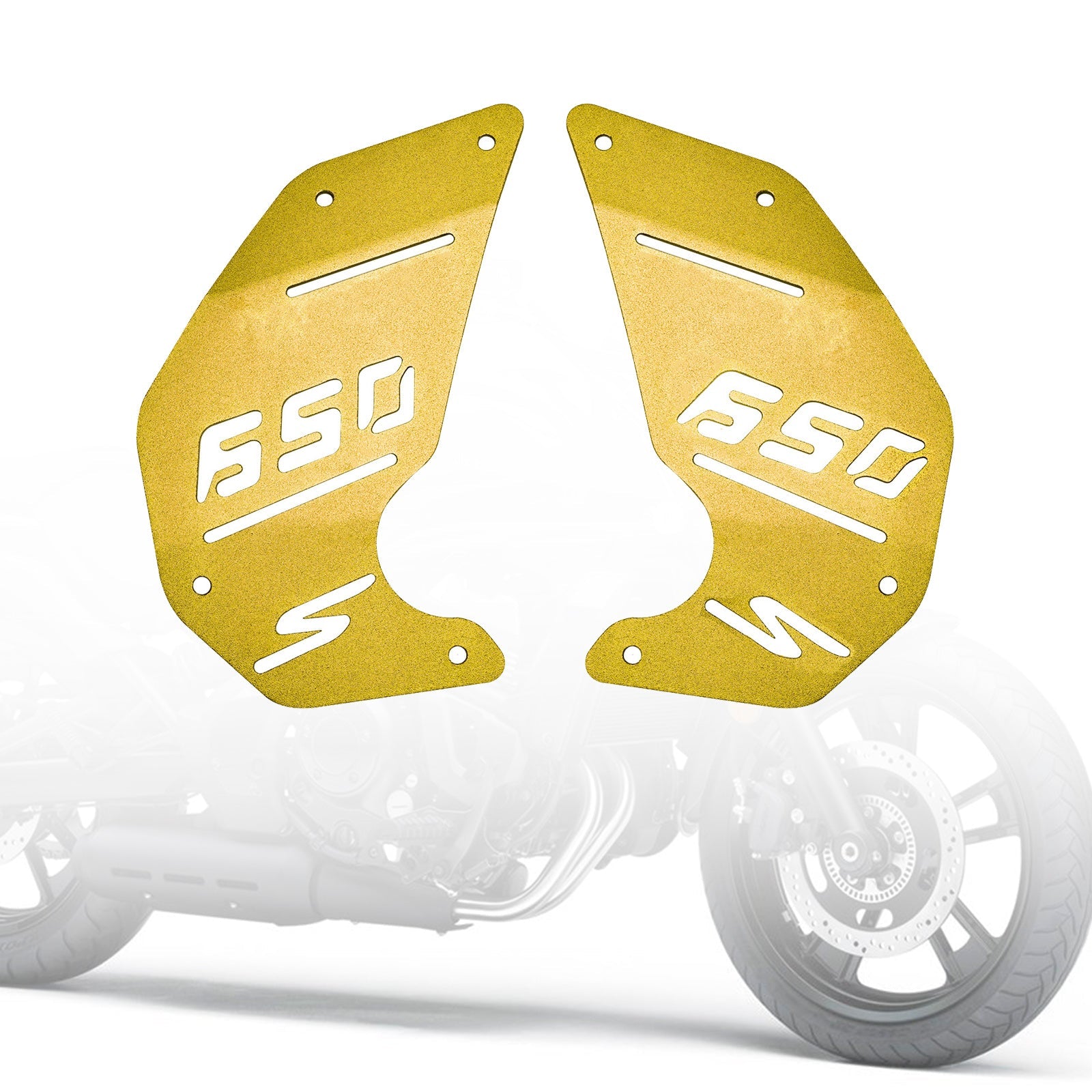 Motorbeschermer Zijpaneel Goud Voor Kawasaki Vulcan S En650 Vn650 2015-2022 Cafe