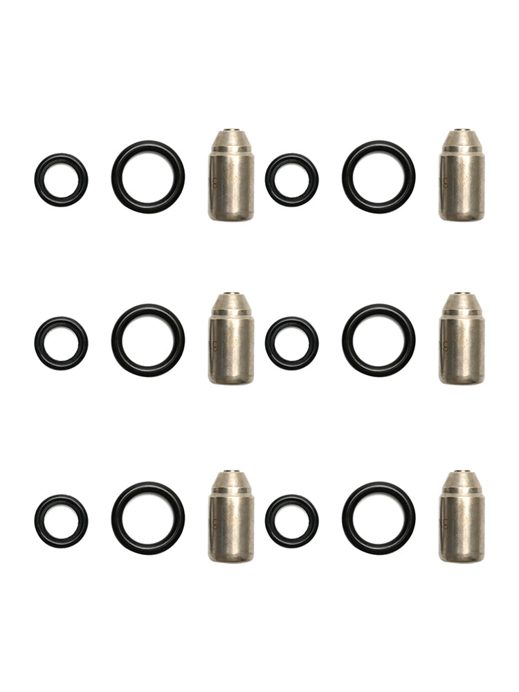 8N8796 6 stks Injectoren Nozzle Service Groep Fit Caterpillar 3304 3306 D330C D333C 7S-9891 7S-8722 8N-4694