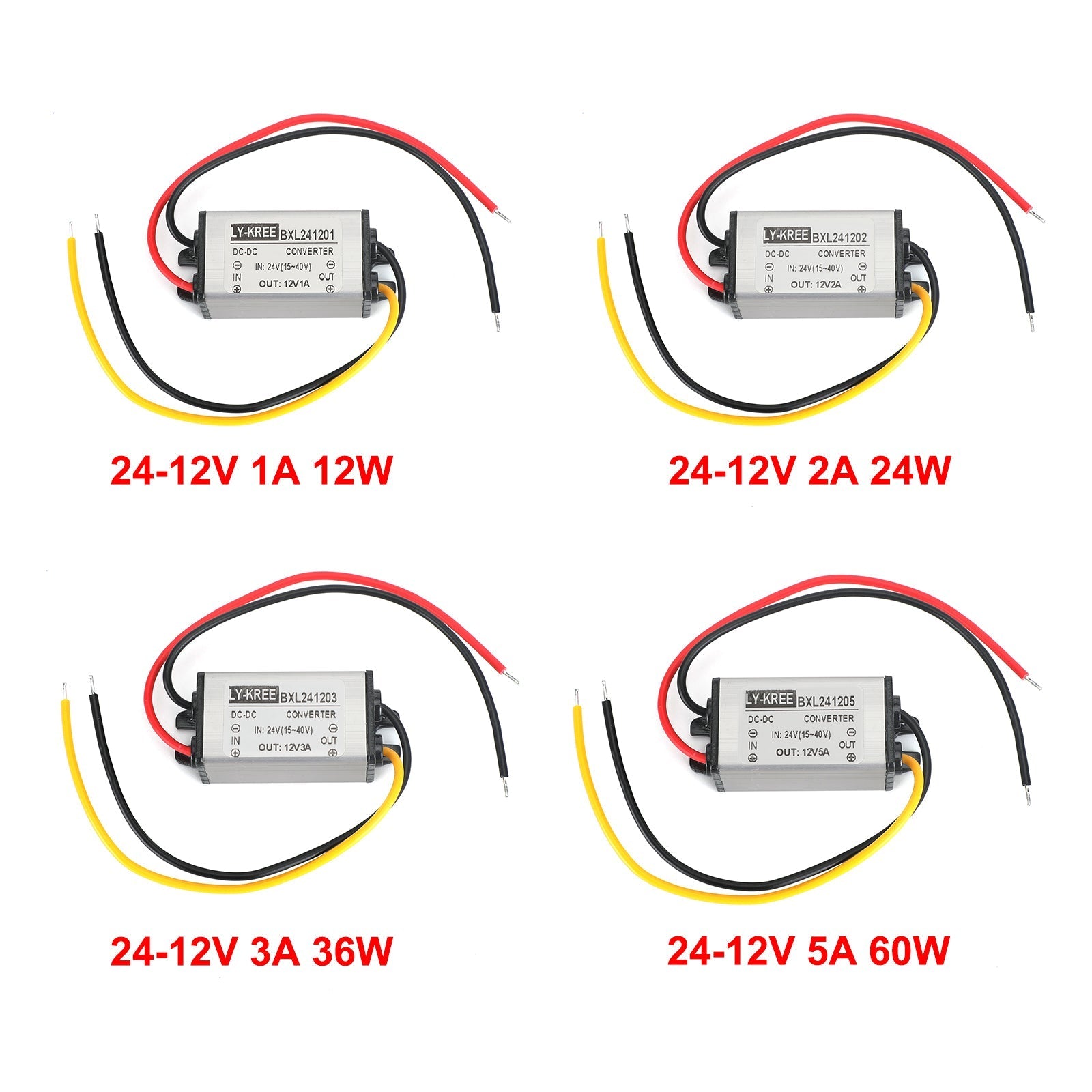 DC Buck Converter 24V 12V 1 2 3 5A Module D alimentation tanche dc-buck-converter-24v-12v-1-2-3-5a-module-d-alimentation-tanche