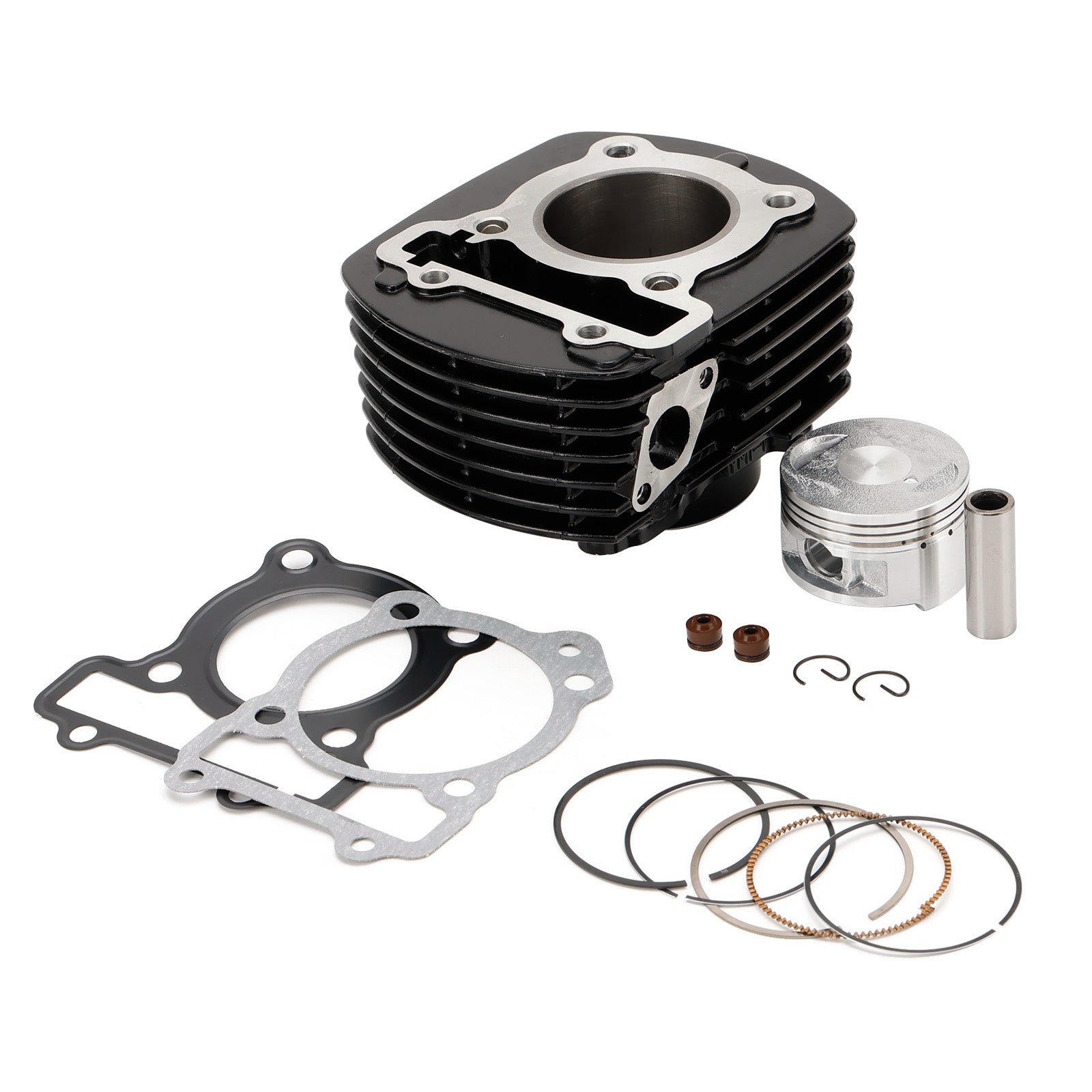Yamaha FZ-16 FZ16 2010-2015 Kit de juntas de aro de pistón de cilindro de 58 mm Fedex