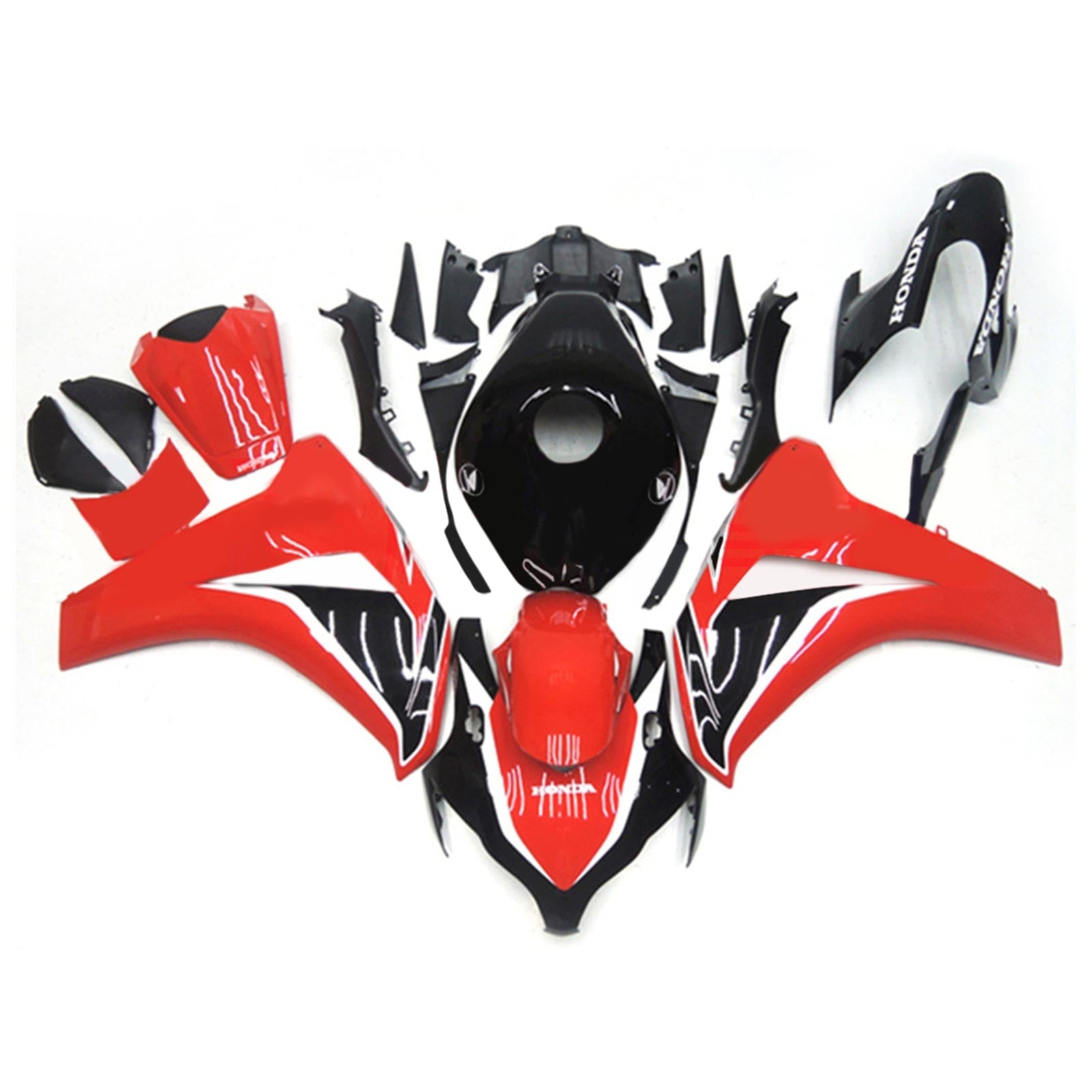 Amotopart Honda CBR1000RR 2008-2011 ABS muovinen korin suojasarja