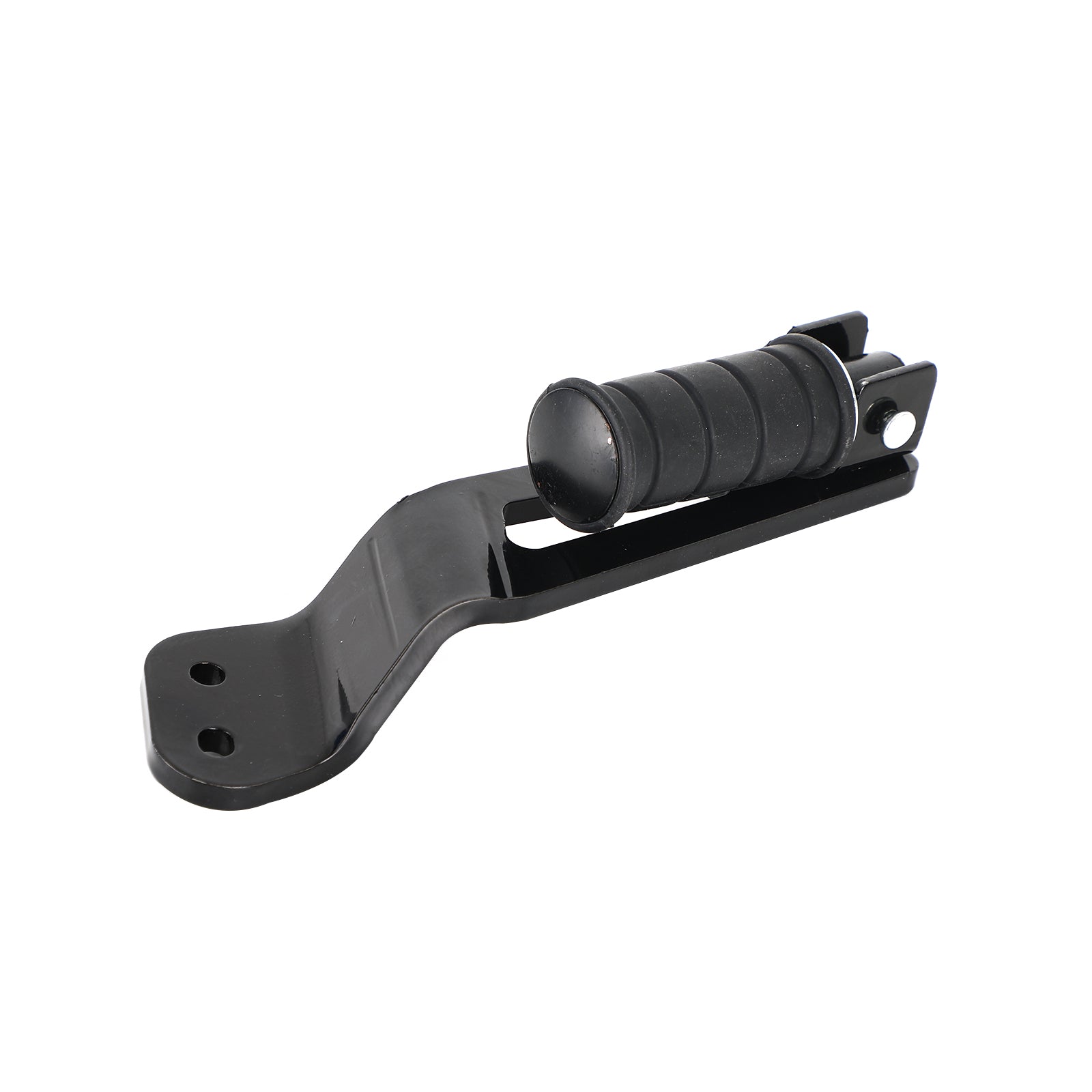 Estriberas traseras negras para pasajero para Yamaha Bolt XVS950 XVS950R-Spec 2014-2020 Genérico