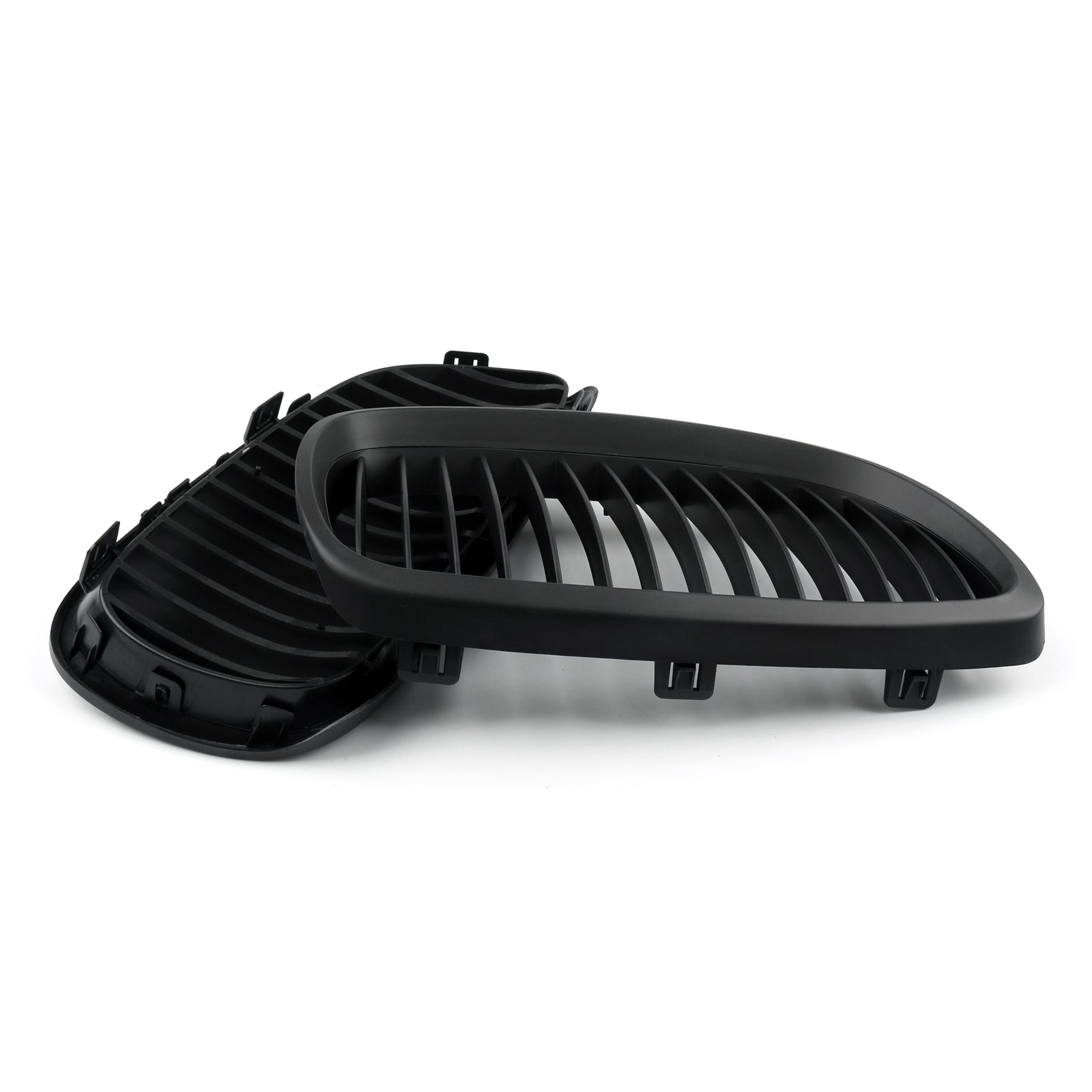 Na lata 2006-2009 BMW E92 E93 2DR LCI przedni grill siatka grillowa matowy czarny ogólny