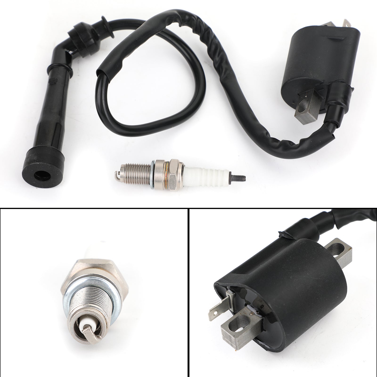 Najwyższej jakości świeca zapłonowa cewki zapłonowej do Yamaha Raptor 660R YFM660R Grizzly 660 Generic