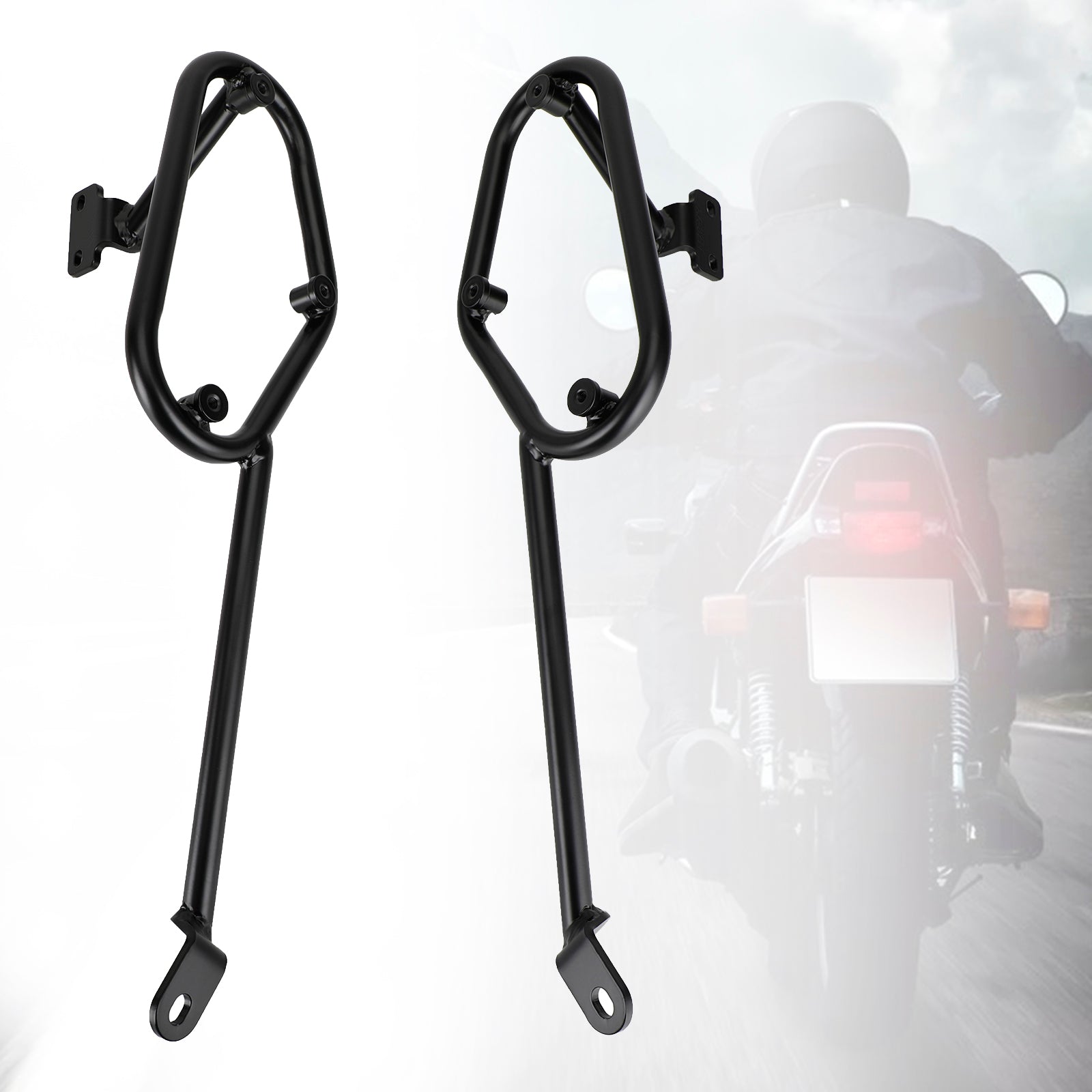 Yamaha MT-07 2018-2022 Support de fixation pour sacoche de selle latérale pour porte-bagages