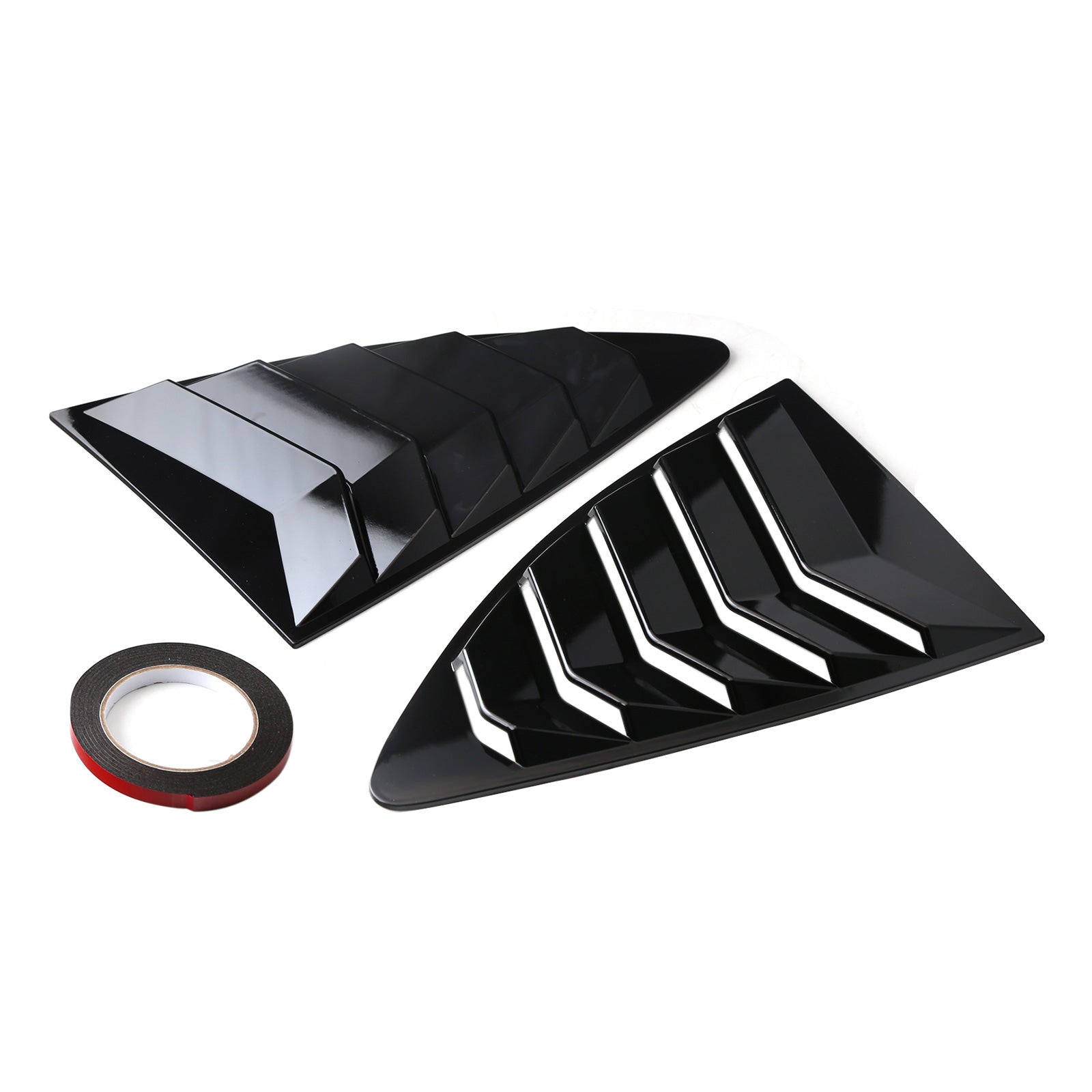 Persienne latérale noire brillante pour Scion FRS BRZ Toyota 86 GT86 générique 2013-2018