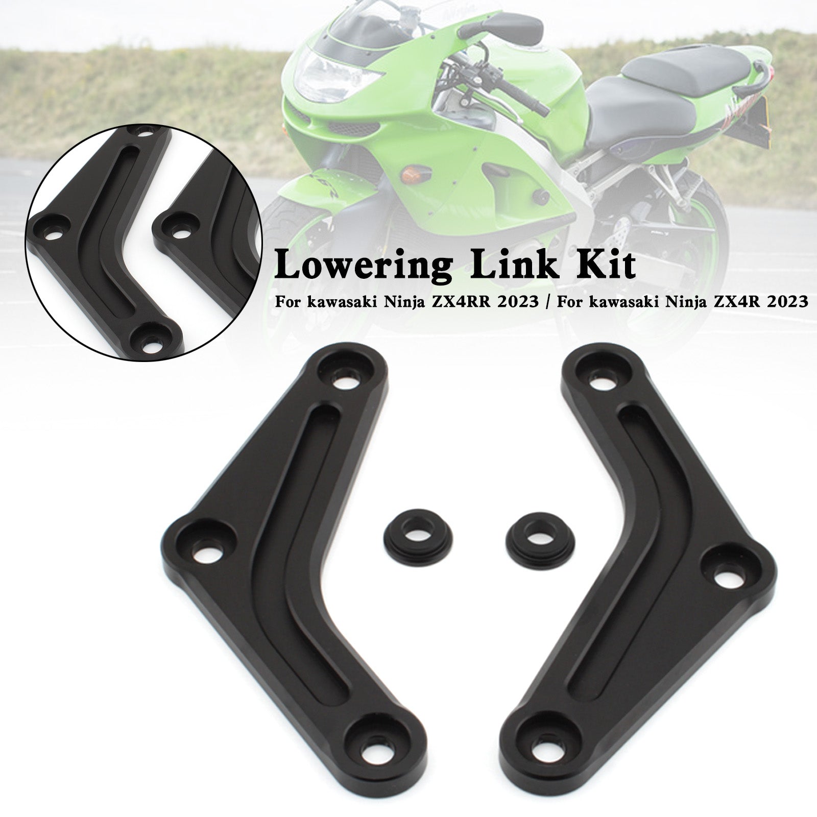 Kawasaki Ninja ZX-4R / ZX4RR 2023 ZX4R säädettävä laskulenkkisarja