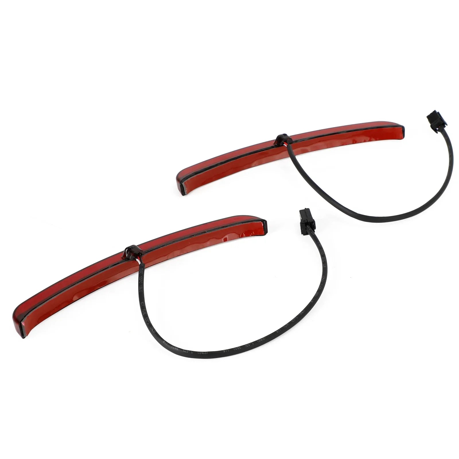 Touring Trike Glide 2009-2022 Lames de garde-boue arrière Feu arrière LED