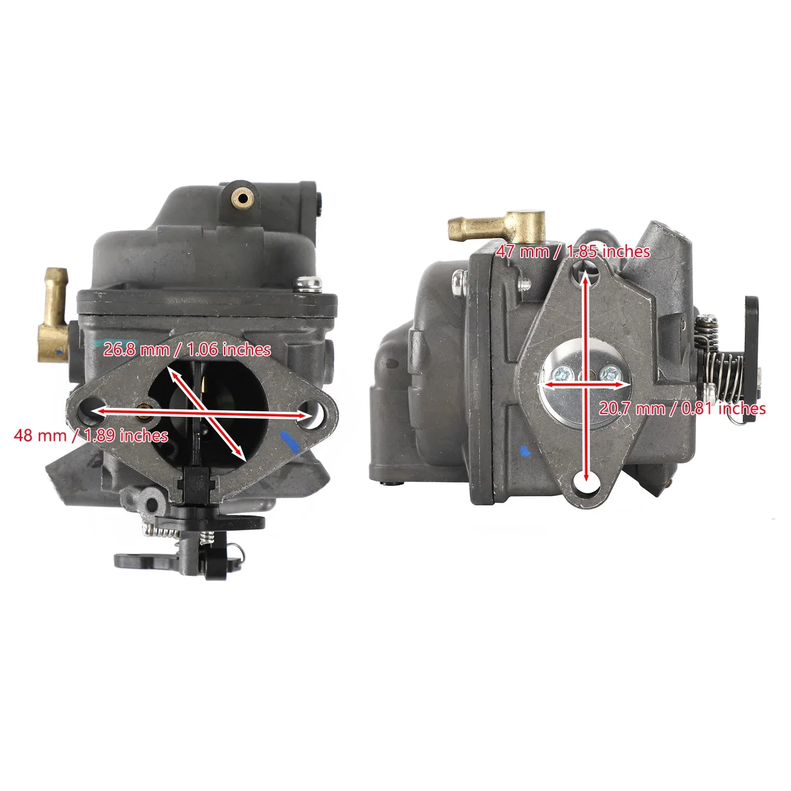 Carburateur hors-bord Carb pour HONDA BF8A BF8AM BF8AH BF8AK 16100-881-A01 Générique