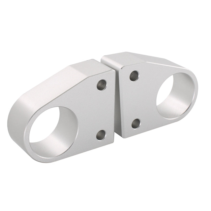 Elevadores de manillar de aluminio mecanizado para Honda VFR800 VFR 800 F 2014-2020 Genérico