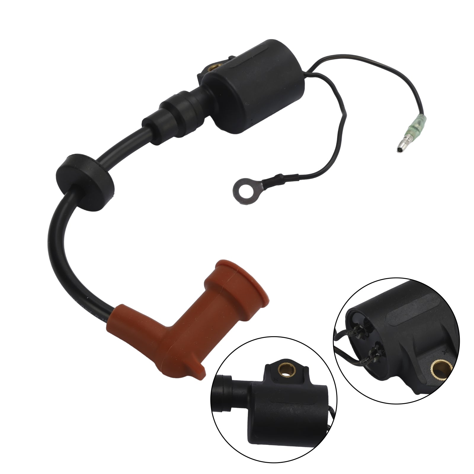 Bobina de encendido apta para Yamaha 25HP 25B 30HP 30G 40HP P40 50HP 50H 6H5-85570-00