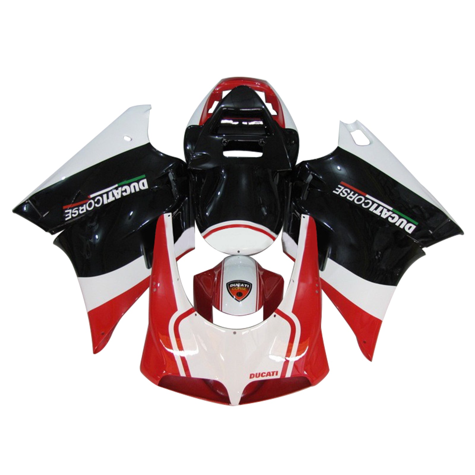 Amotopart Ducati 996 748 1996-2002 Zestaw nadwozia ABS Fairing