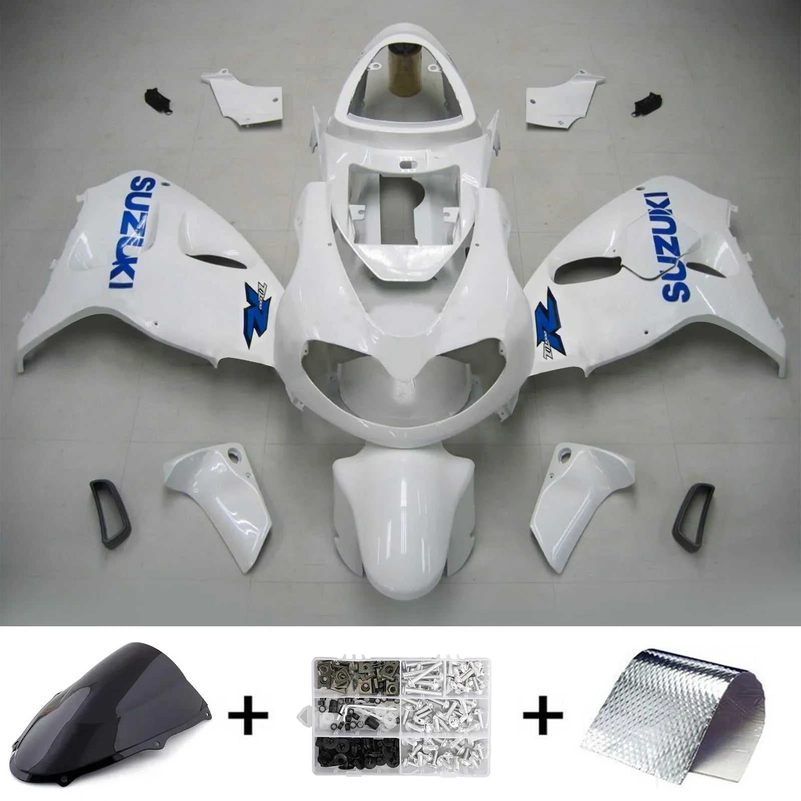 Amotopart Suzuki TL1000R 1998-2003 ABS kunststof carrosseriekuipset