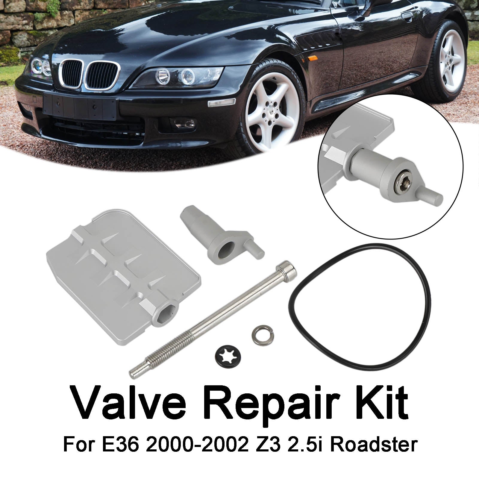Kit di riparazione per ricostruzione valvola in alluminio per BMW DISA Fix Overhaul M54 3,0 litri